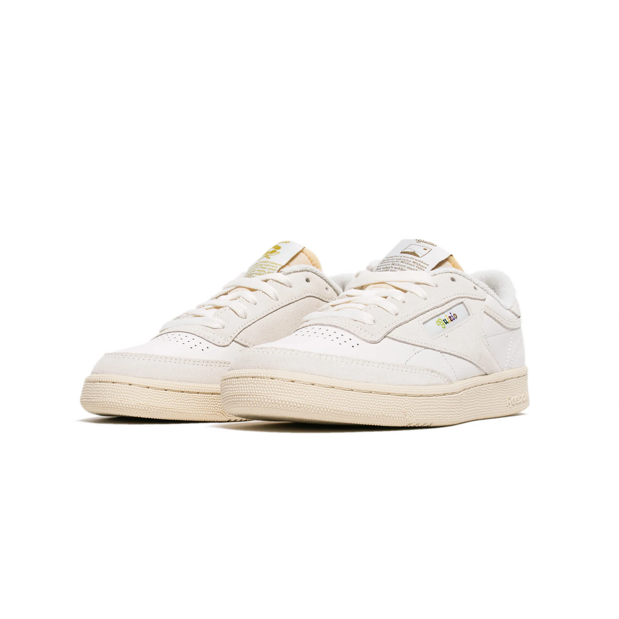 Reebok Mens Club C 85 Shoes 'Chalk' - Image 2