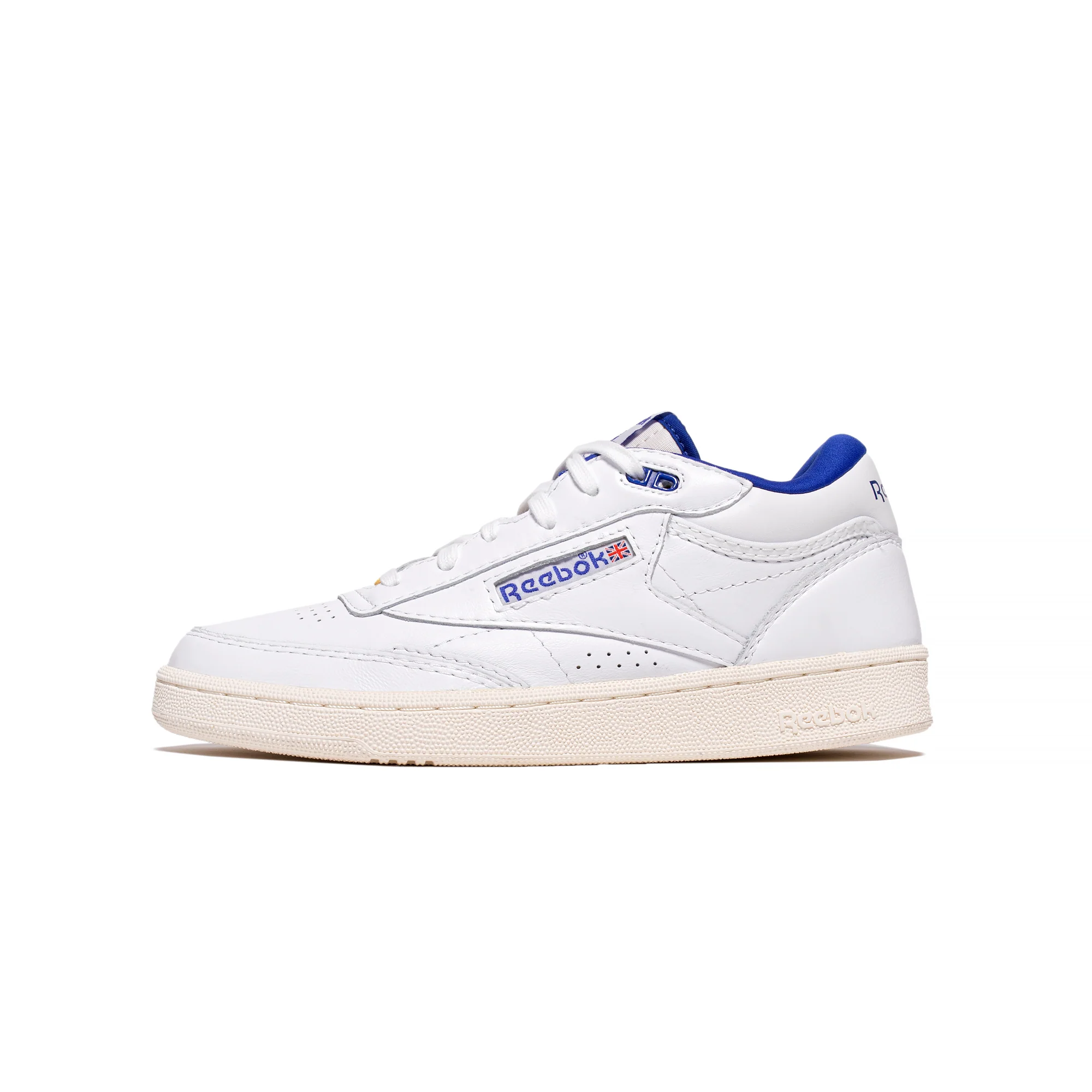 Reebok Mens Club C Mid II Vintage Shoes 'White'