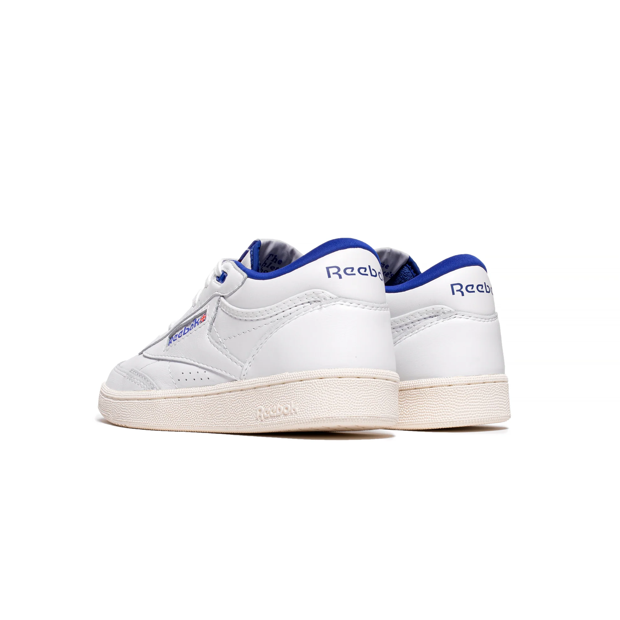 Reebok Mens Club C Mid II Vintage Shoes 'White' - Image 3