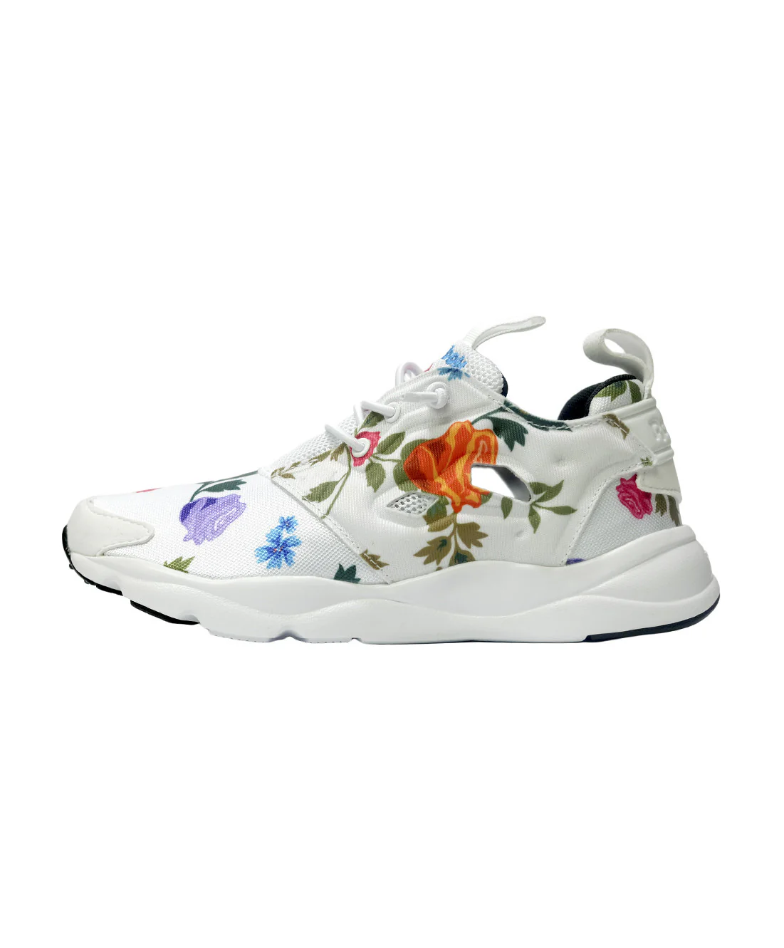 Reebok: Womens Furylite "Roses" (White/Blue/Gold/Tangerine)