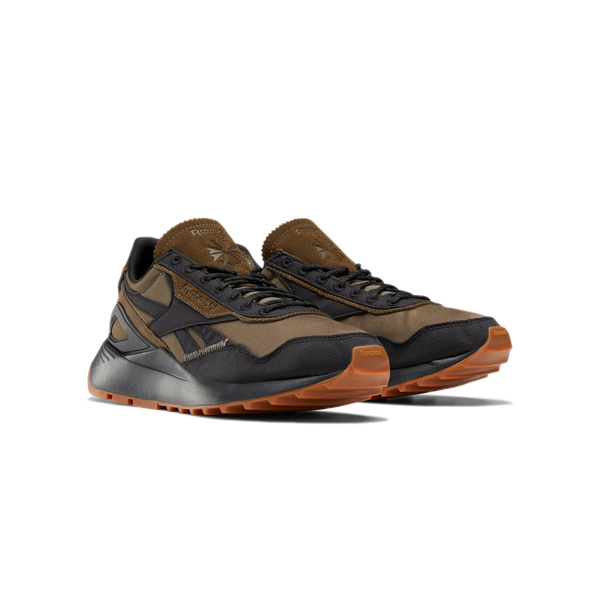 Reebok Mens Maharishi CL Legacy AZ Shoes 'Army Green' - Image 2