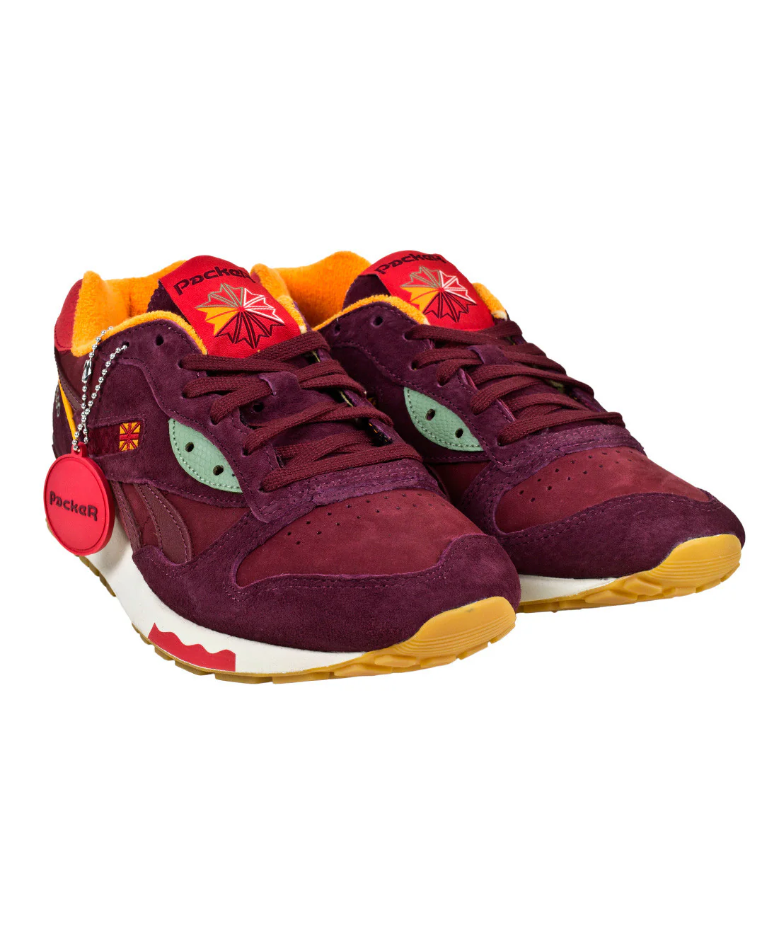 Reebok x Packer LX 8500 "Four Seasons" - Rugged Maroon/Mulberry Red - Image 2