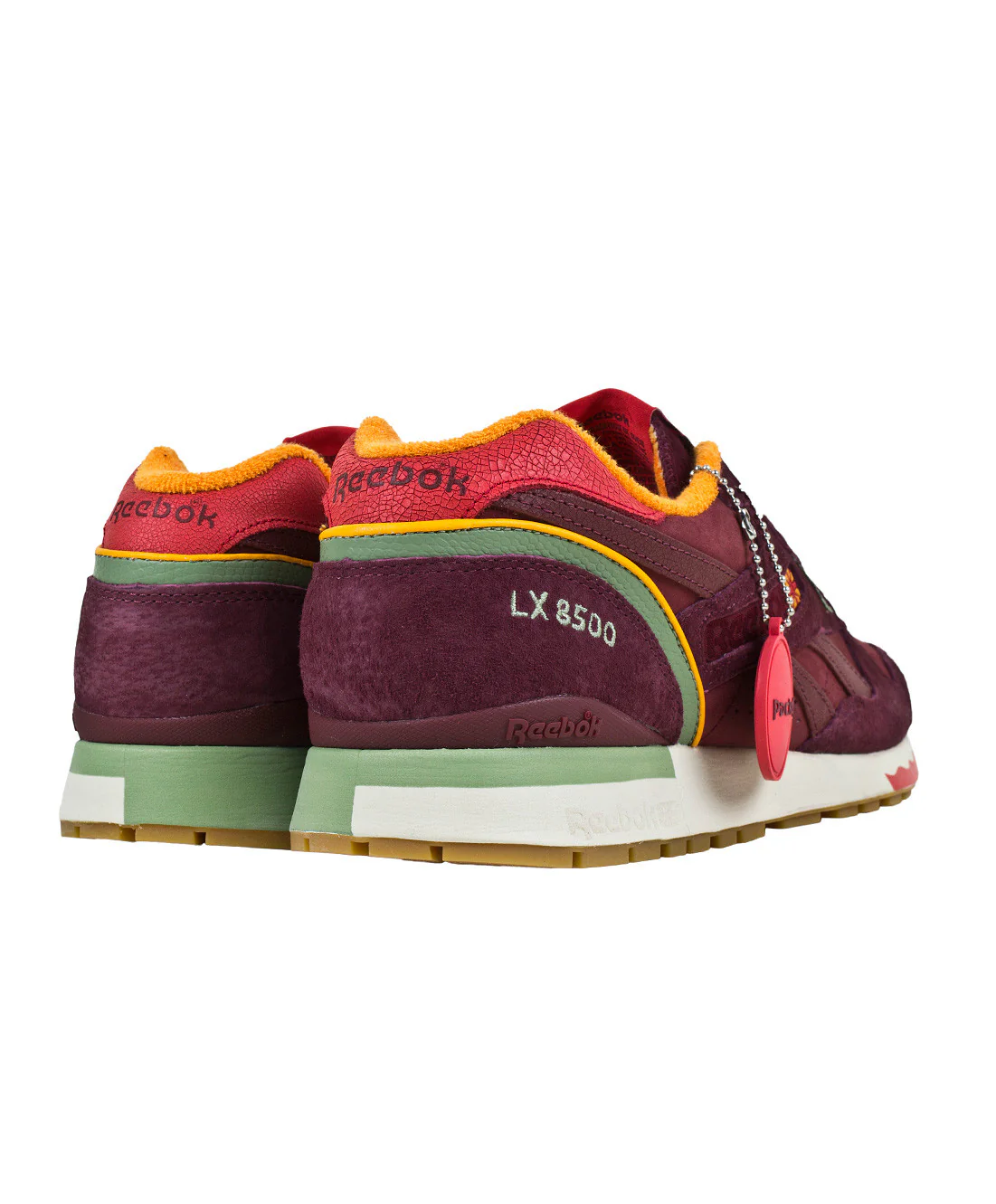 Reebok x Packer LX 8500 "Four Seasons" - Rugged Maroon/Mulberry Red - Image 3