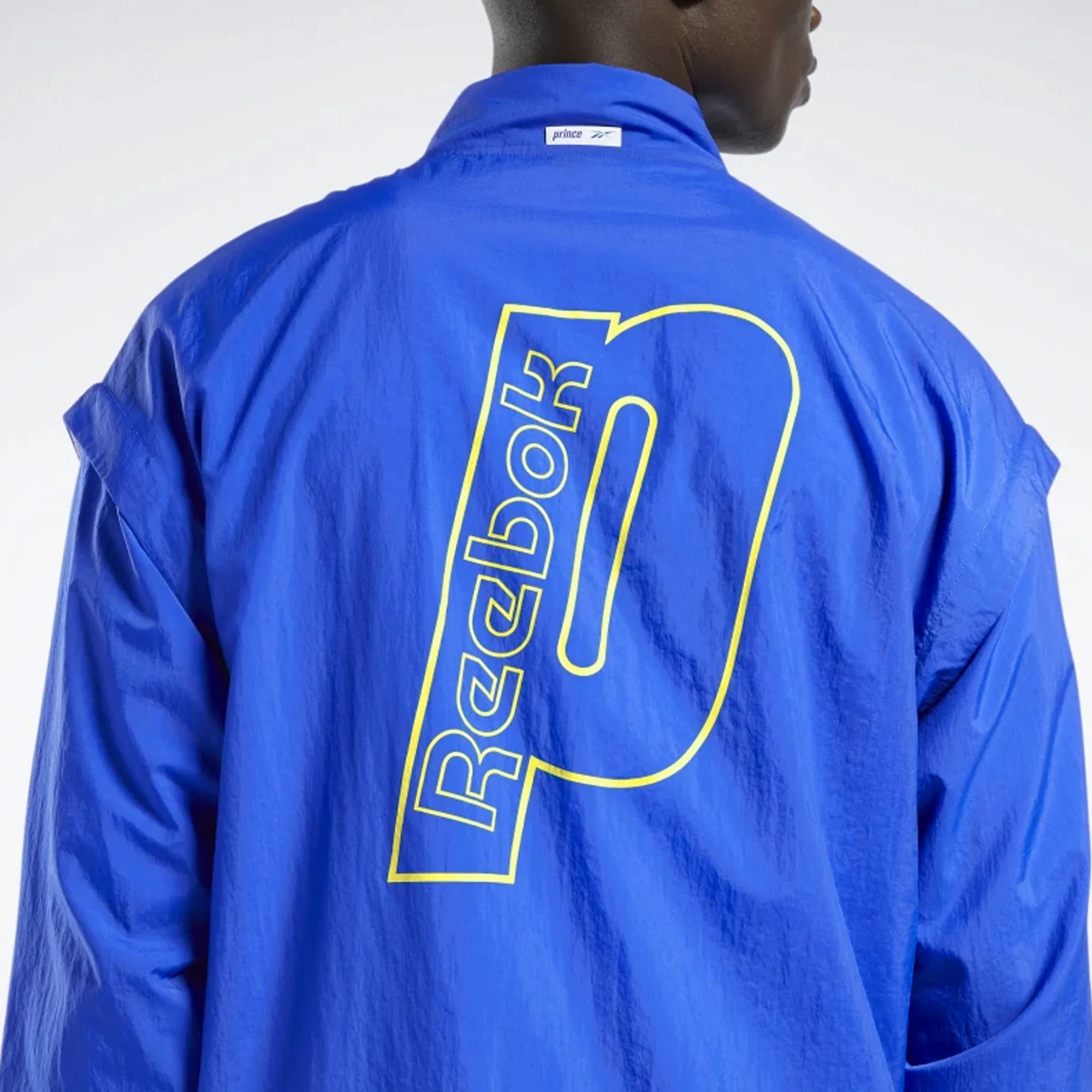 Reebok x Prince Mens Jacket 'Bright Cobalt' - Image 4