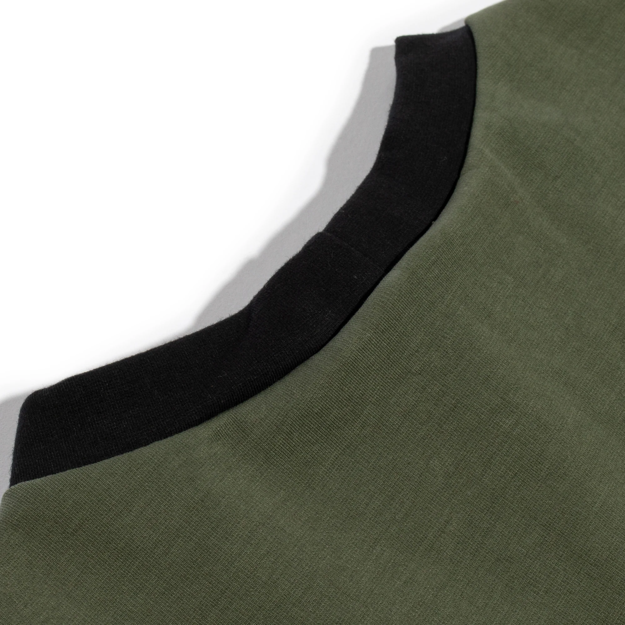 Rhude Mens Boxy Tee 'Olive' - Image 4