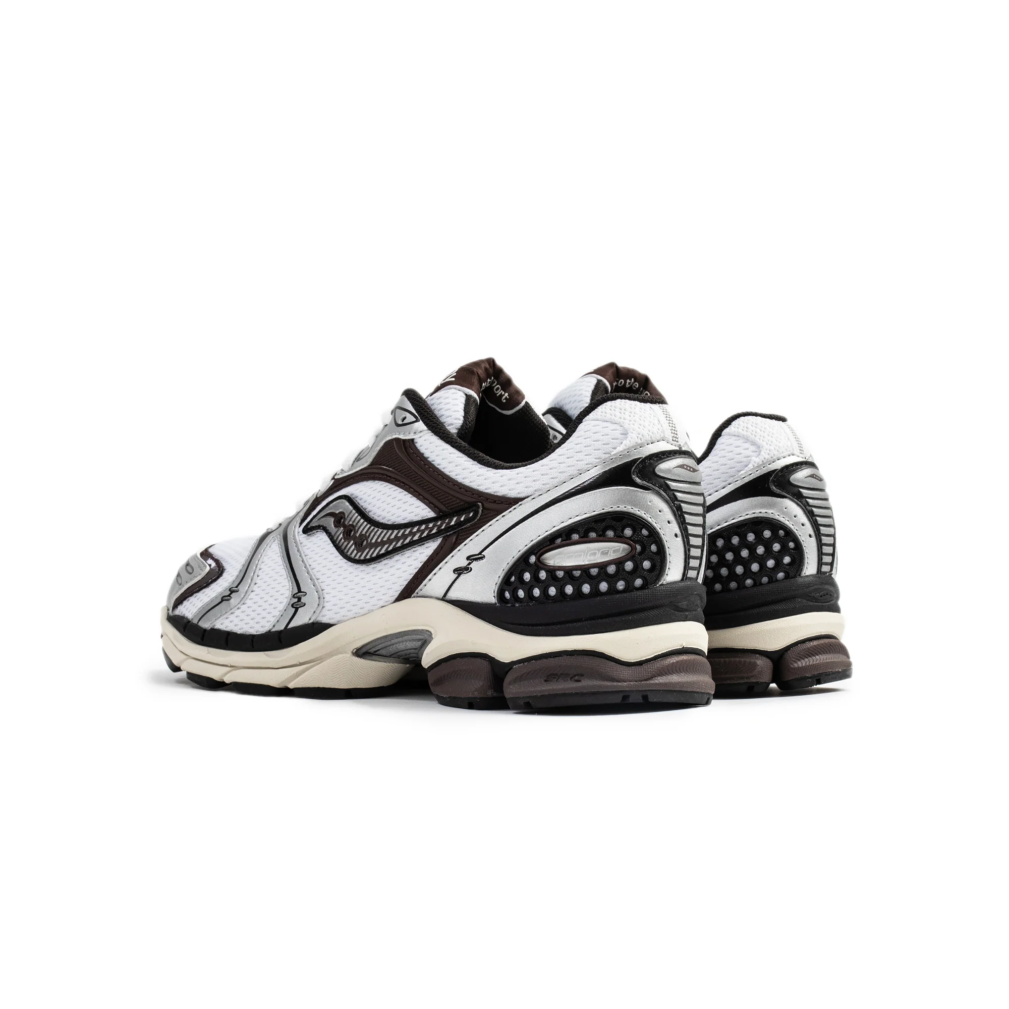 Saucony Mens ProGrid Triumph 4 Silver XLD Shoes - Image 3