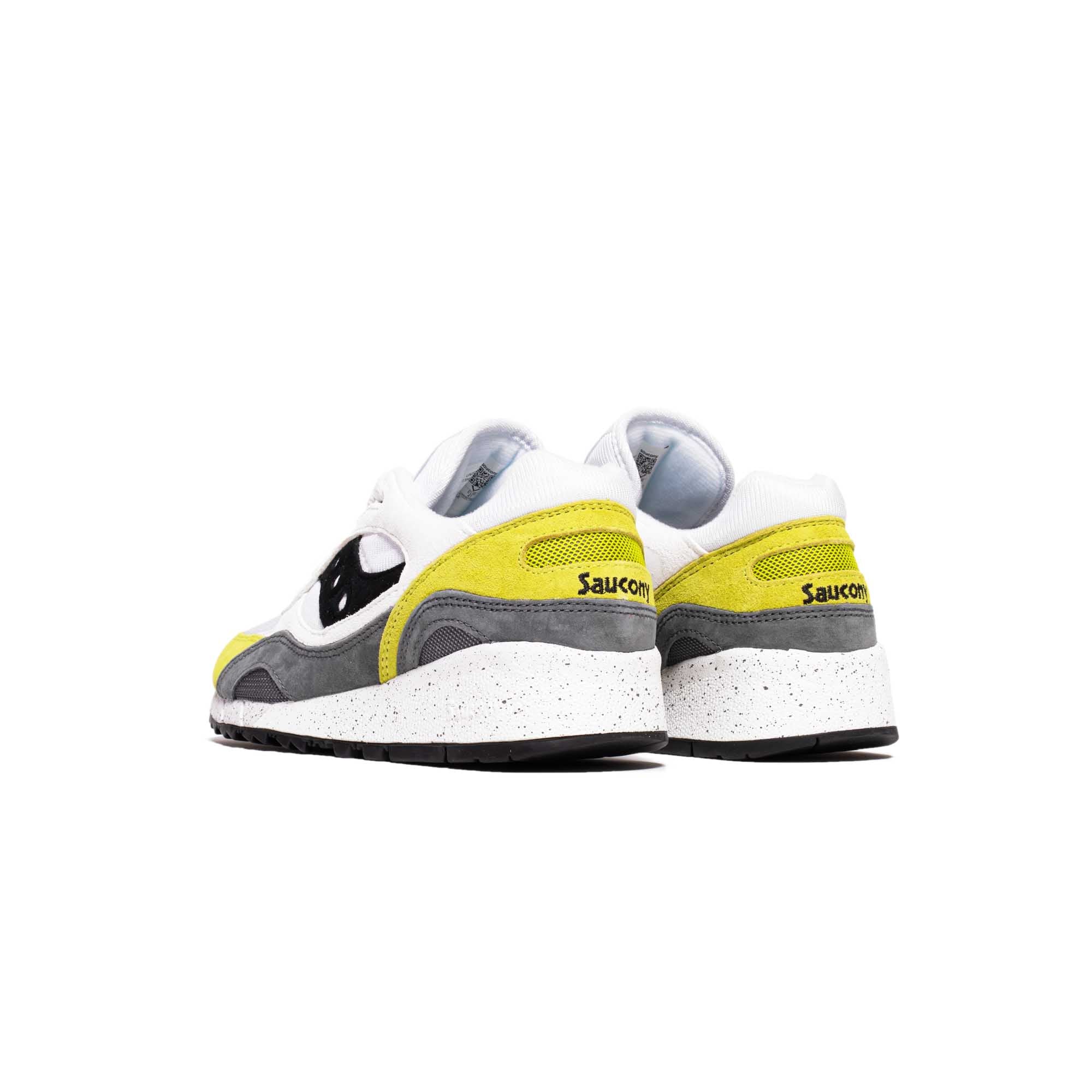 Saucony Mens Shadow 6000 'White/Primrose' - Image 3