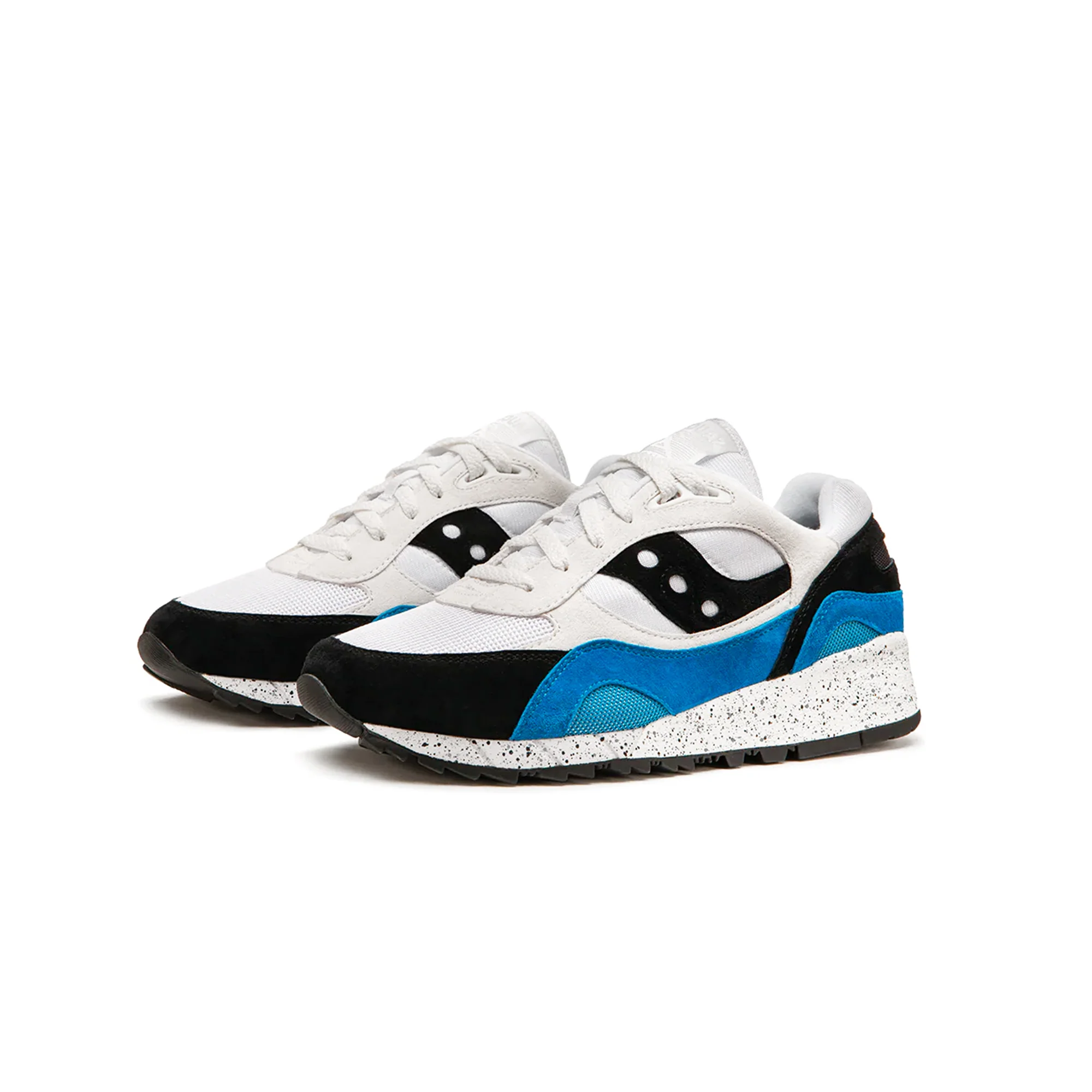 Saucony Mens Shadow 6000 Shoes 'White/Ensign' - Image 2