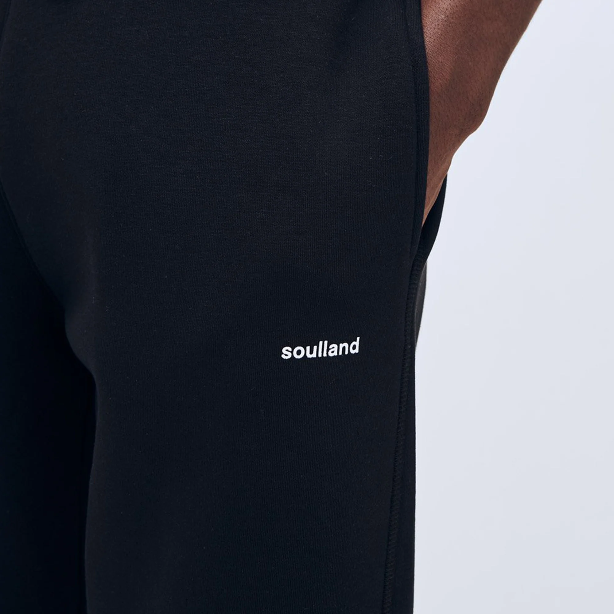 Soulland Mens Elijah Pants 'Black' - Image 4