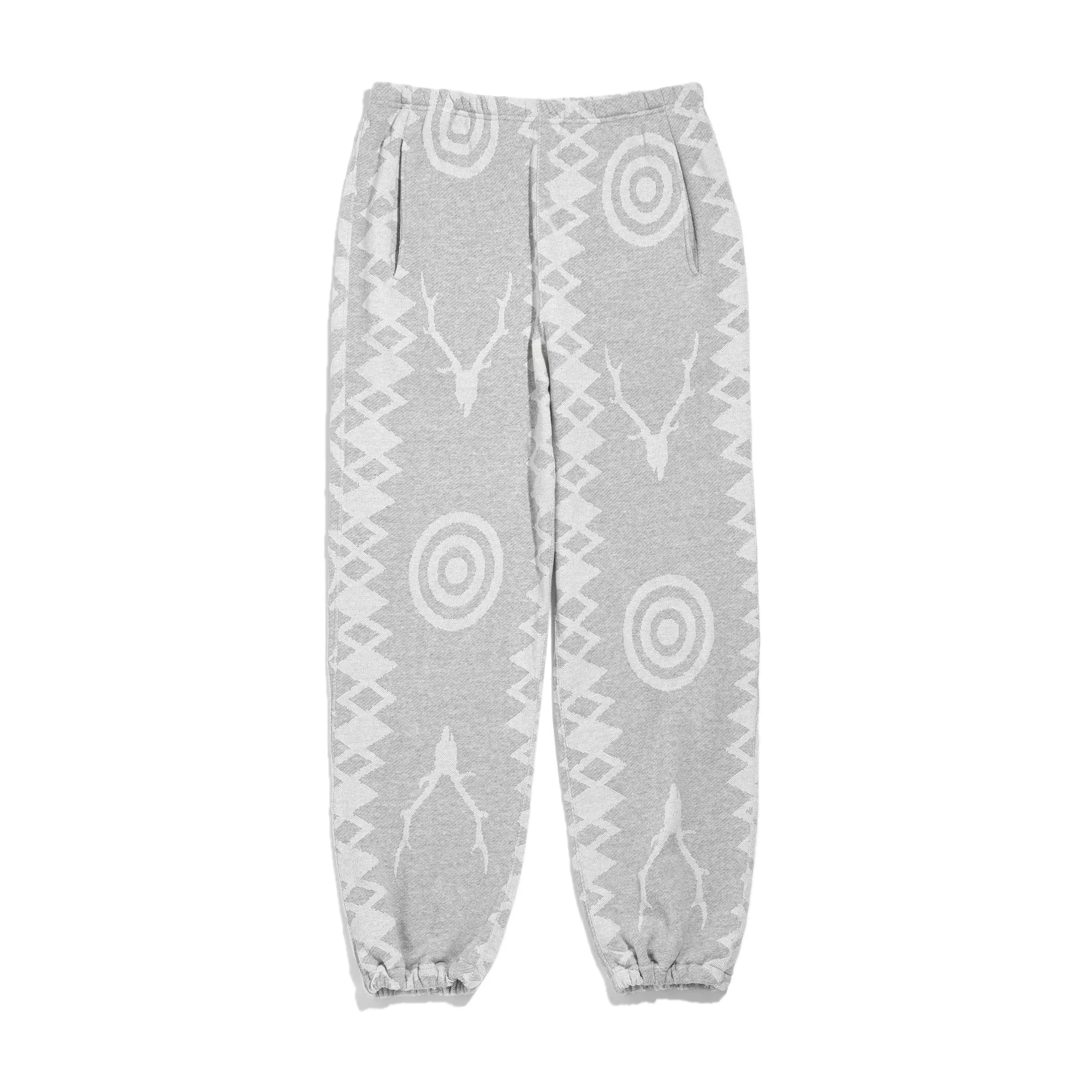 South2 West8 Mens String Sweatpants Grey - Image 2