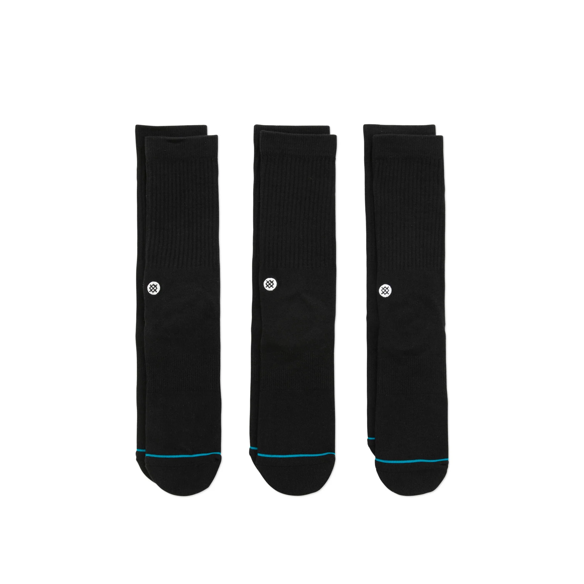 Stance Men Icon 3 Pack Socks Black - Image 2