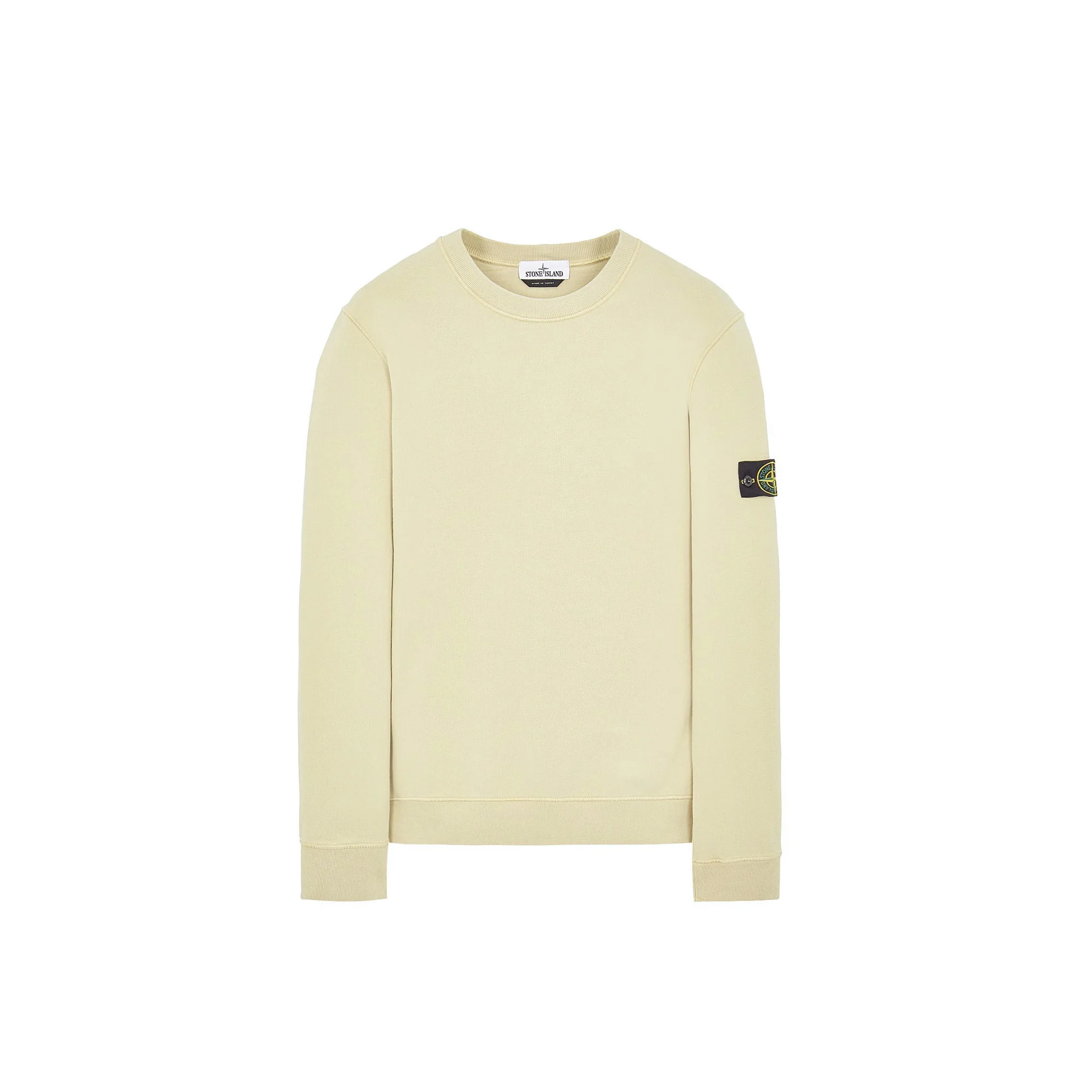 Stone Island Mens Crewneck Ecru
