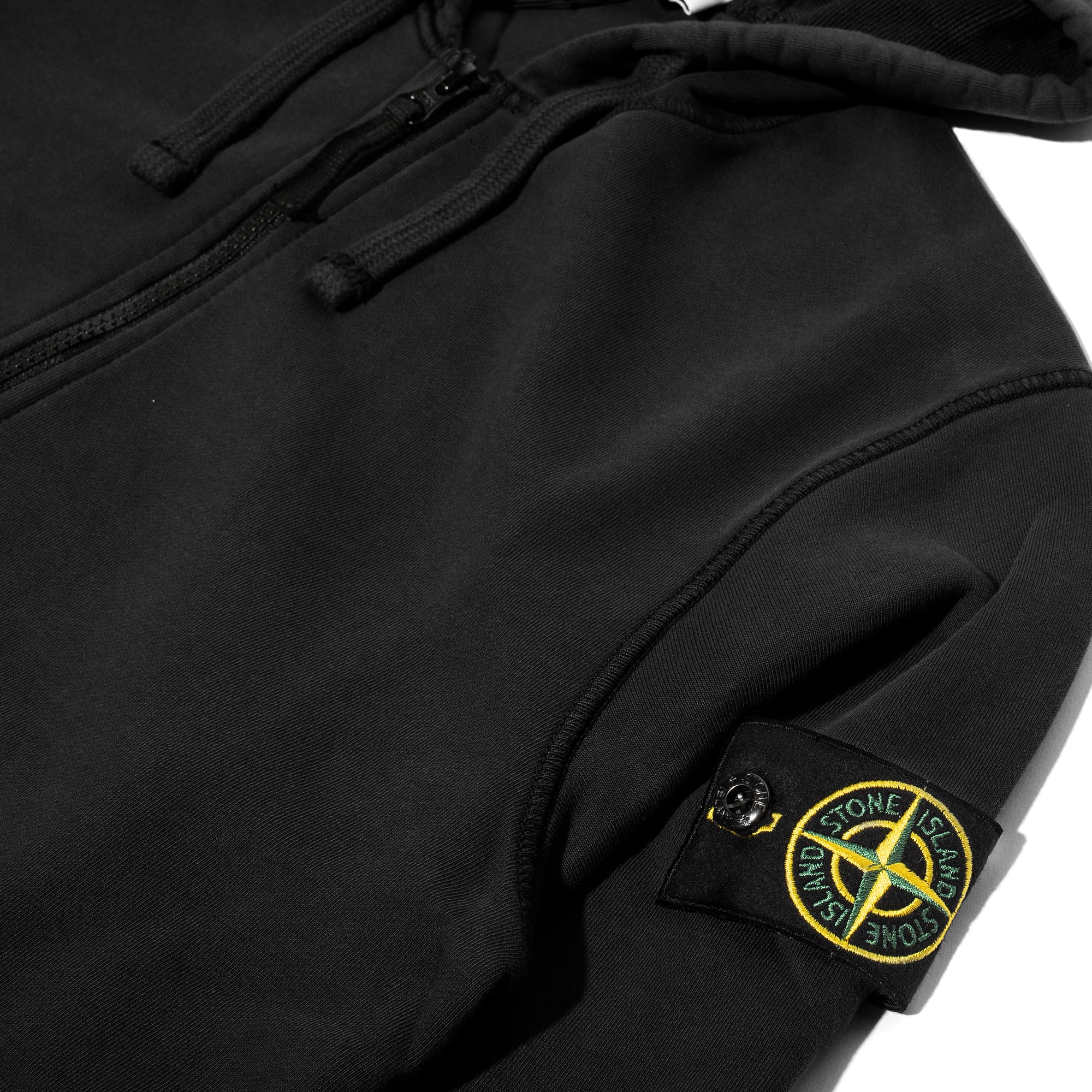 Stone Island Mens Sweat Shirt 'Black' - Image 3