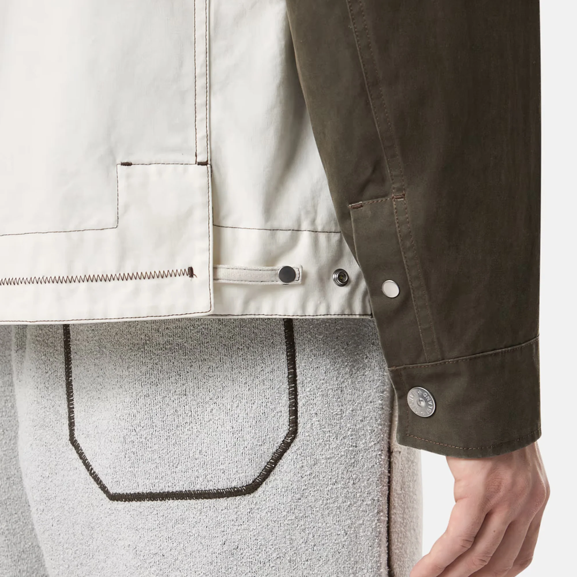 Stone Island Mens Tela Resinata Jacket - Image 4