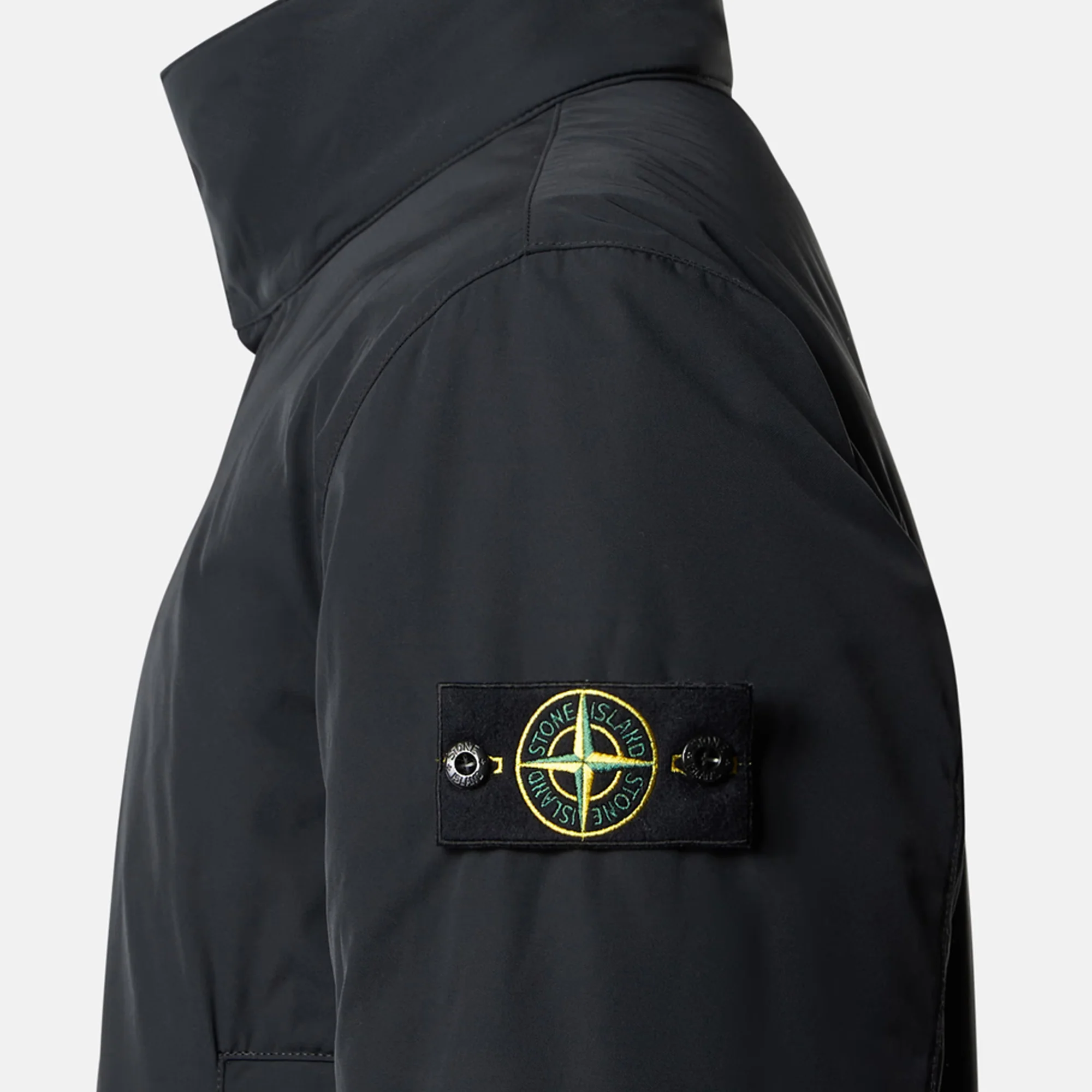Stone Island Mens Micro Twill Jacket - Image 4