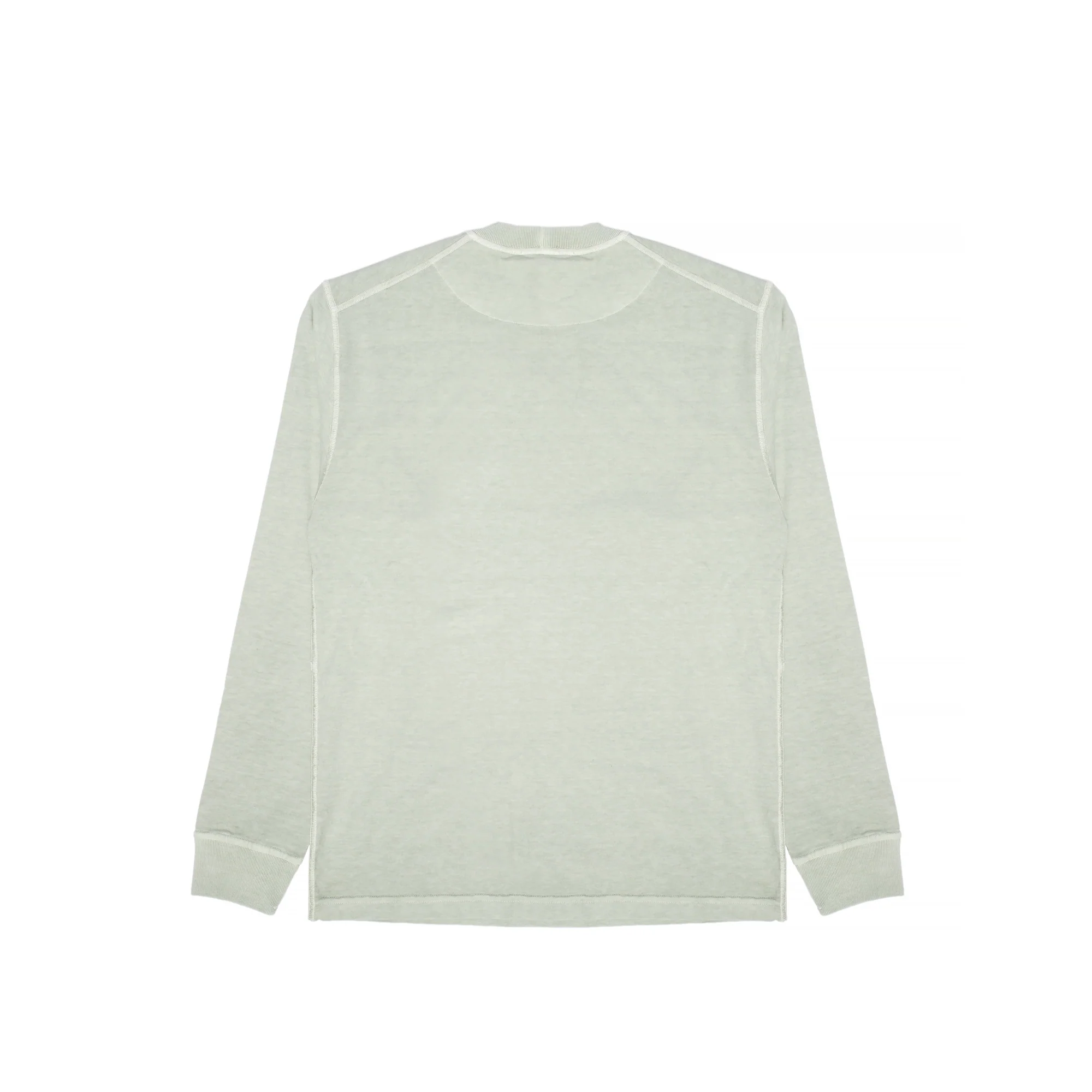 Stone Island Mens Patch Logo Fissato LS Tee - Image 2