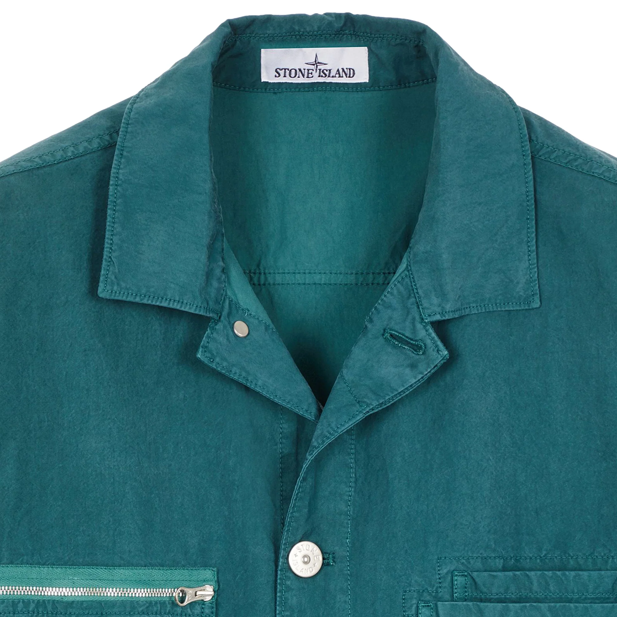 Stone Island Mens M/Corta Overshirt - Image 3