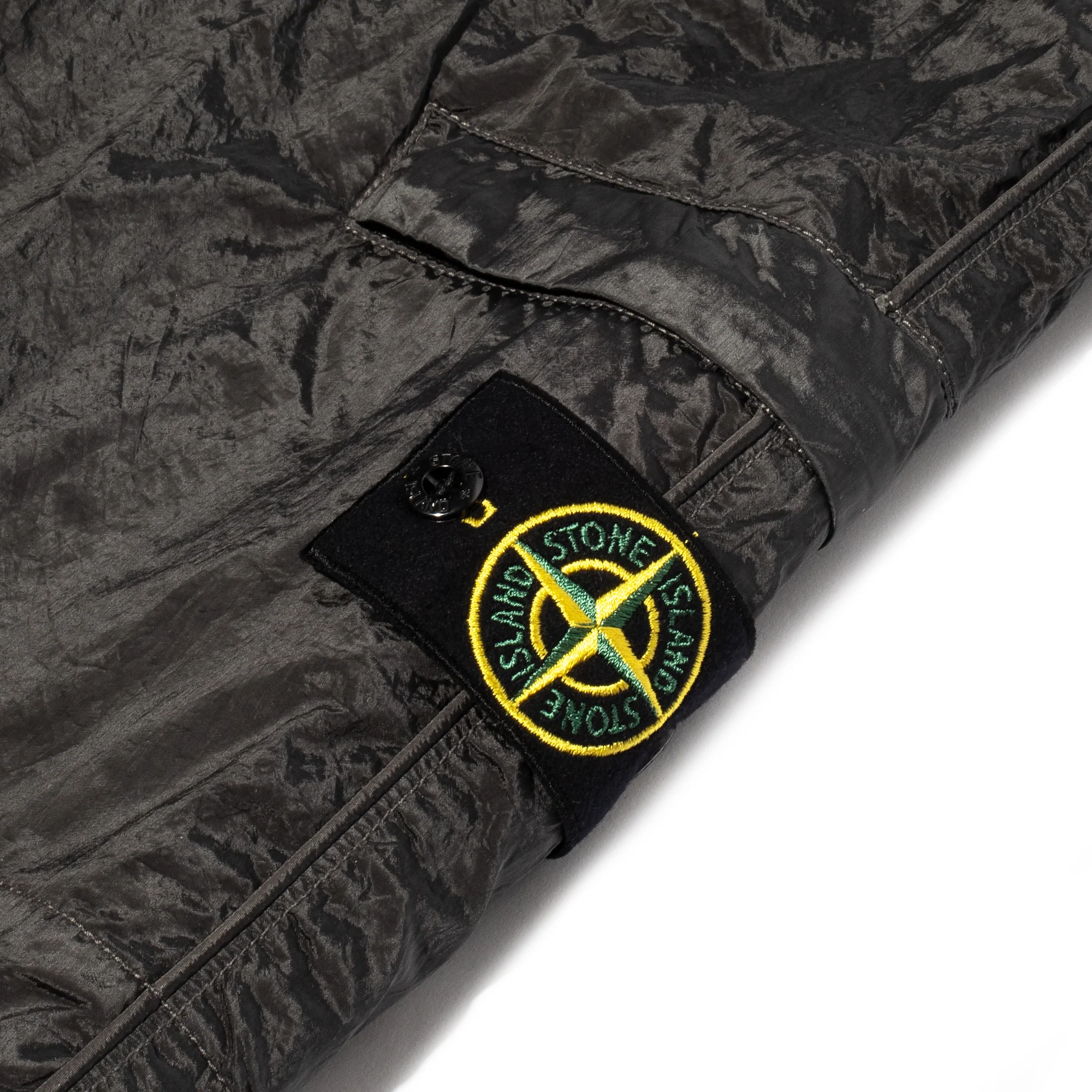 Stone Island Mens Bermuda Shorts 'Charcoal' - Image 3