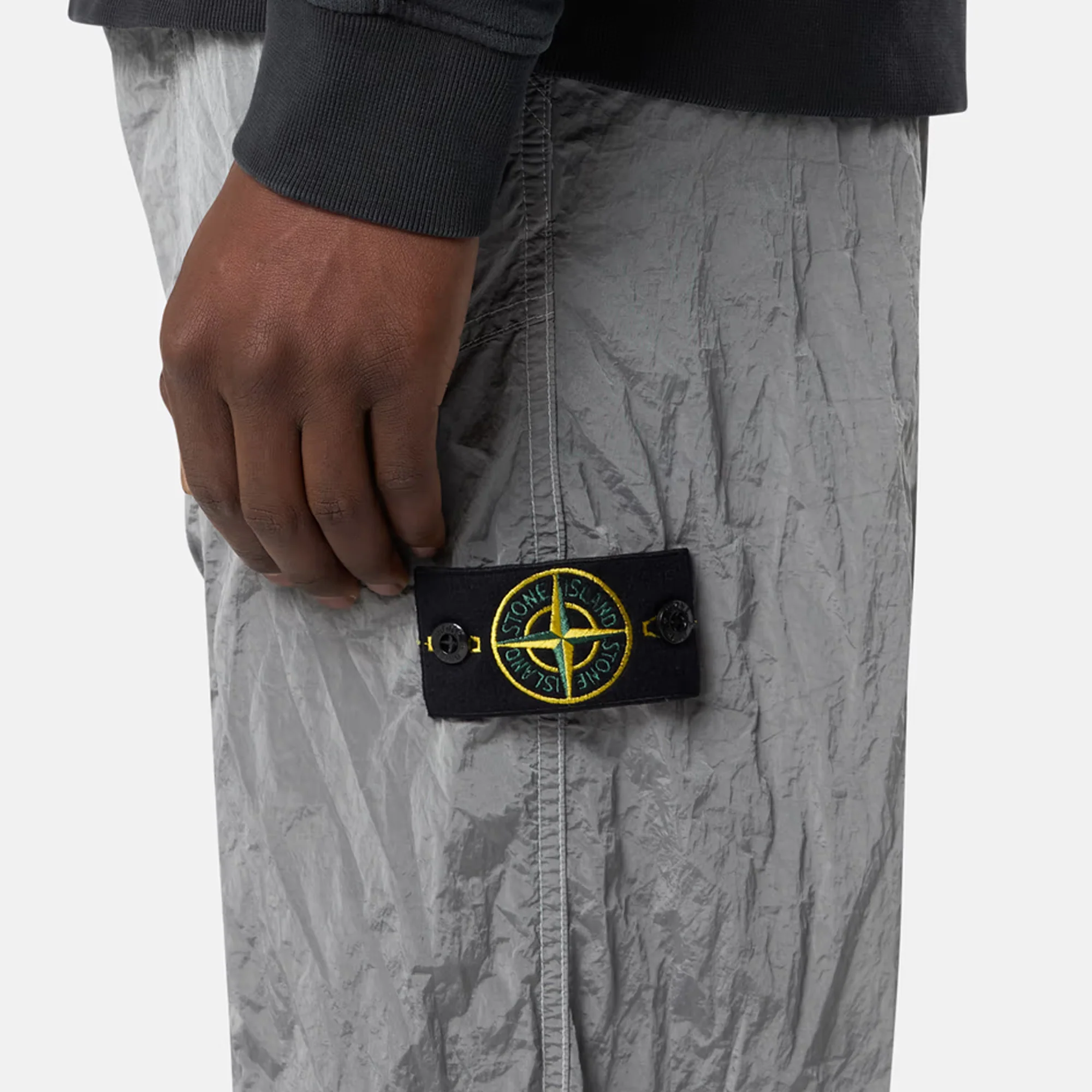 Stone Island Mens Nylon Metal ECONYL® Pants - Image 3