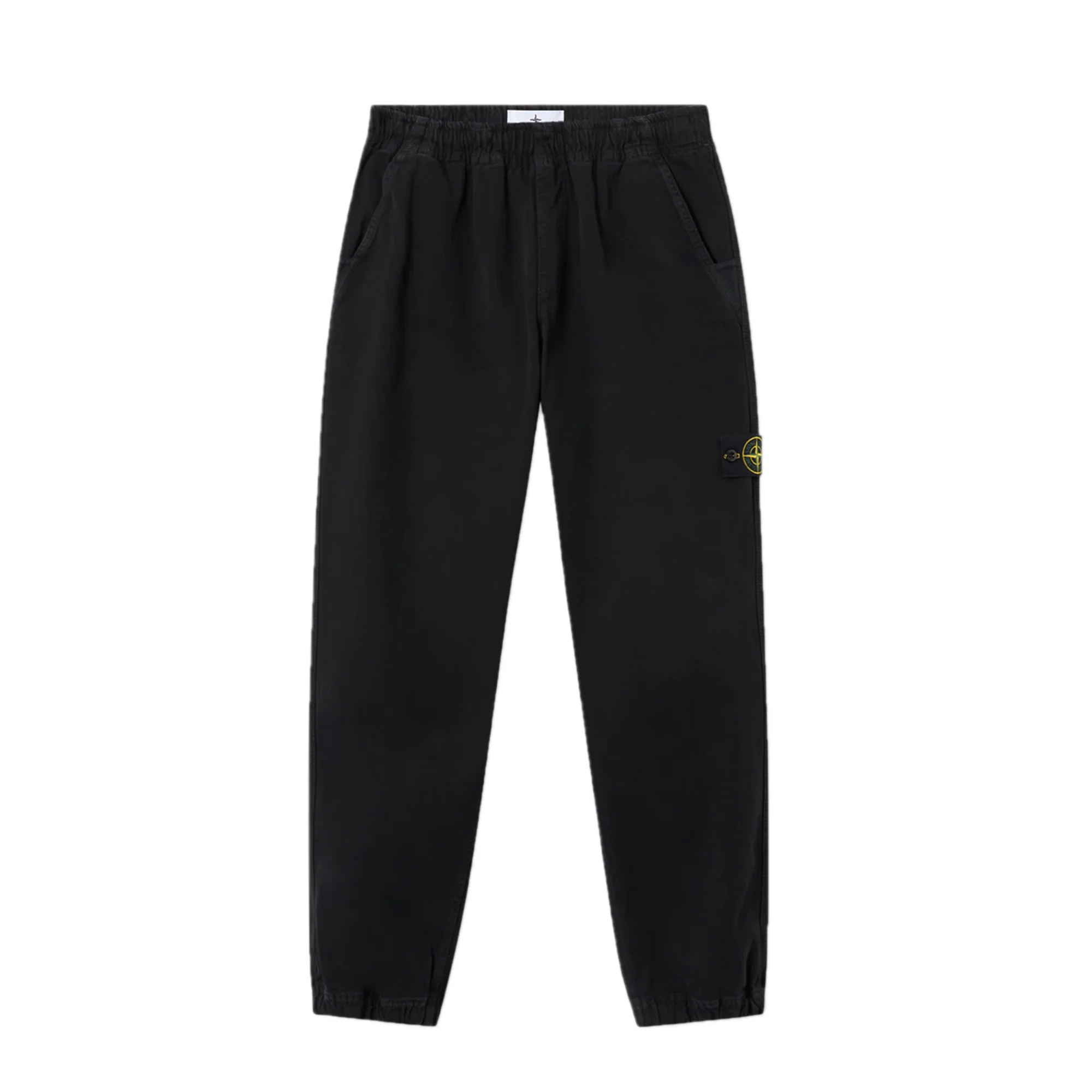 Stone Island Mens Organic Panama Cotton 'Old' Effect Pants
