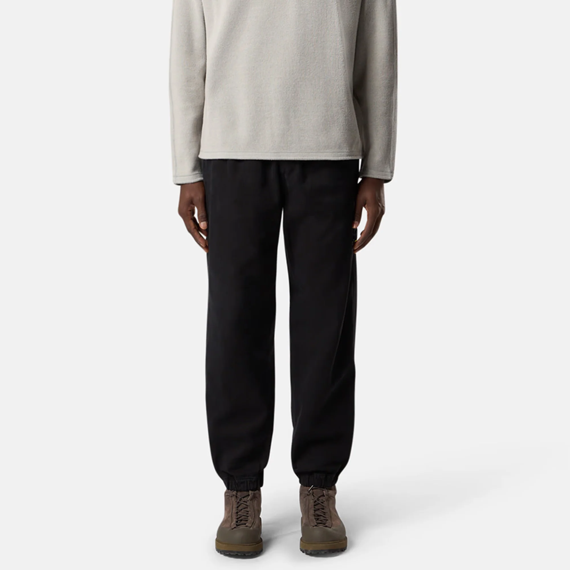 Stone Island Mens Organic Panama Cotton 'Old' Effect Pants - Image 2