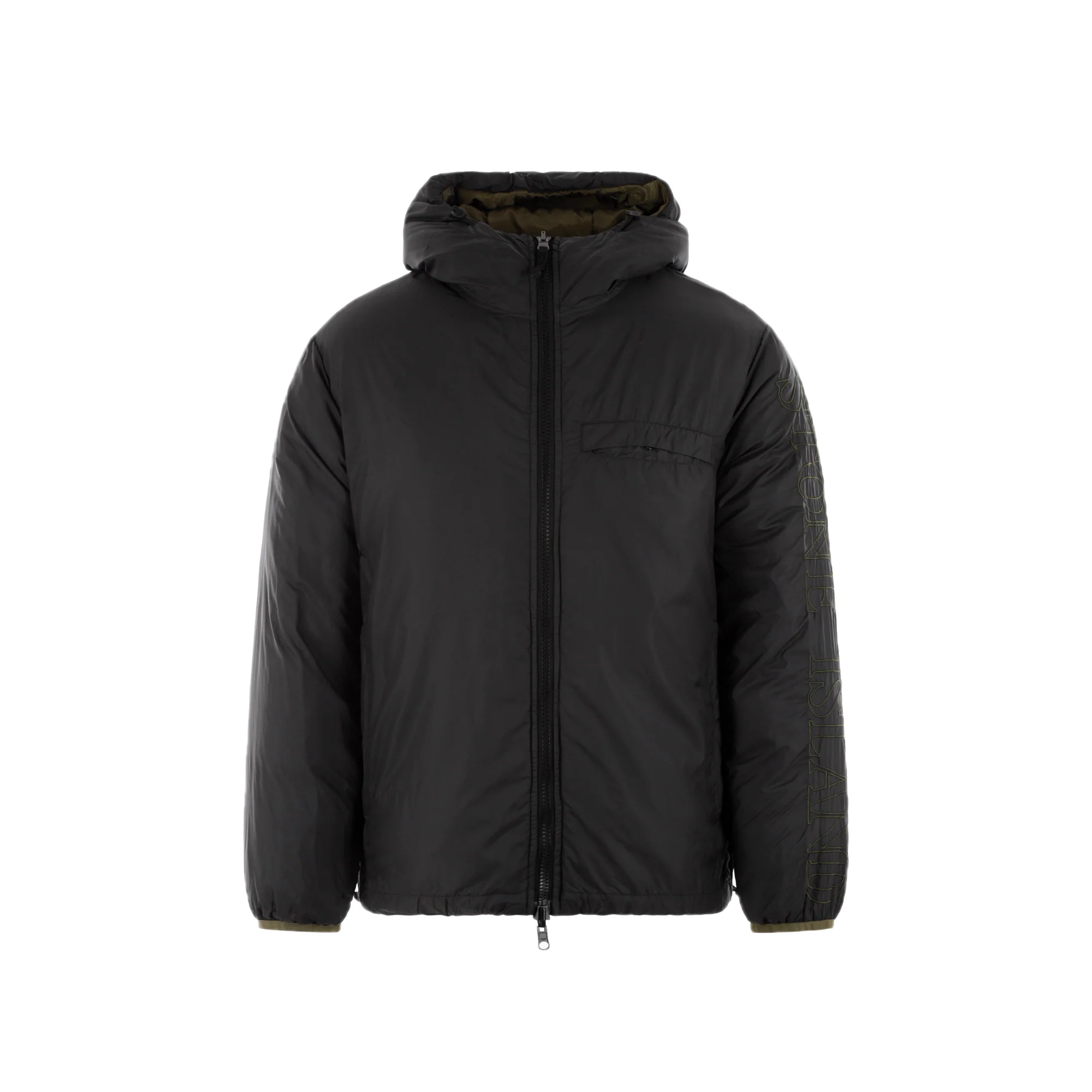 Stone Island Mens Reversible Real Down Jacket - Image 3