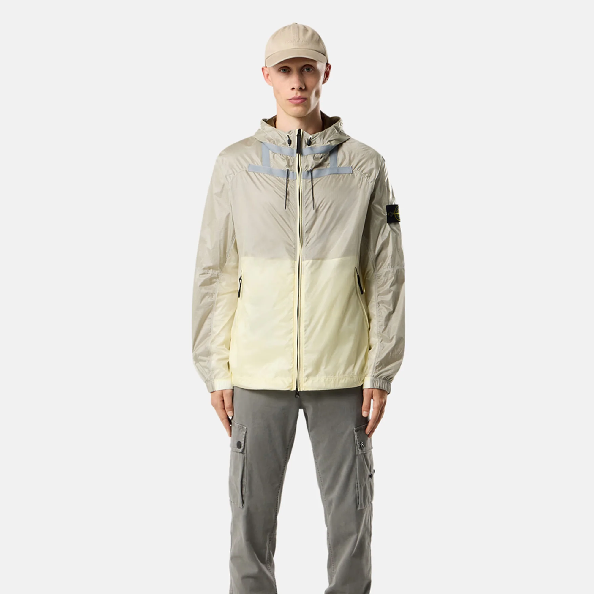 Stone Island Mens Ripstop Light HT Nylon Jacket - Image 2