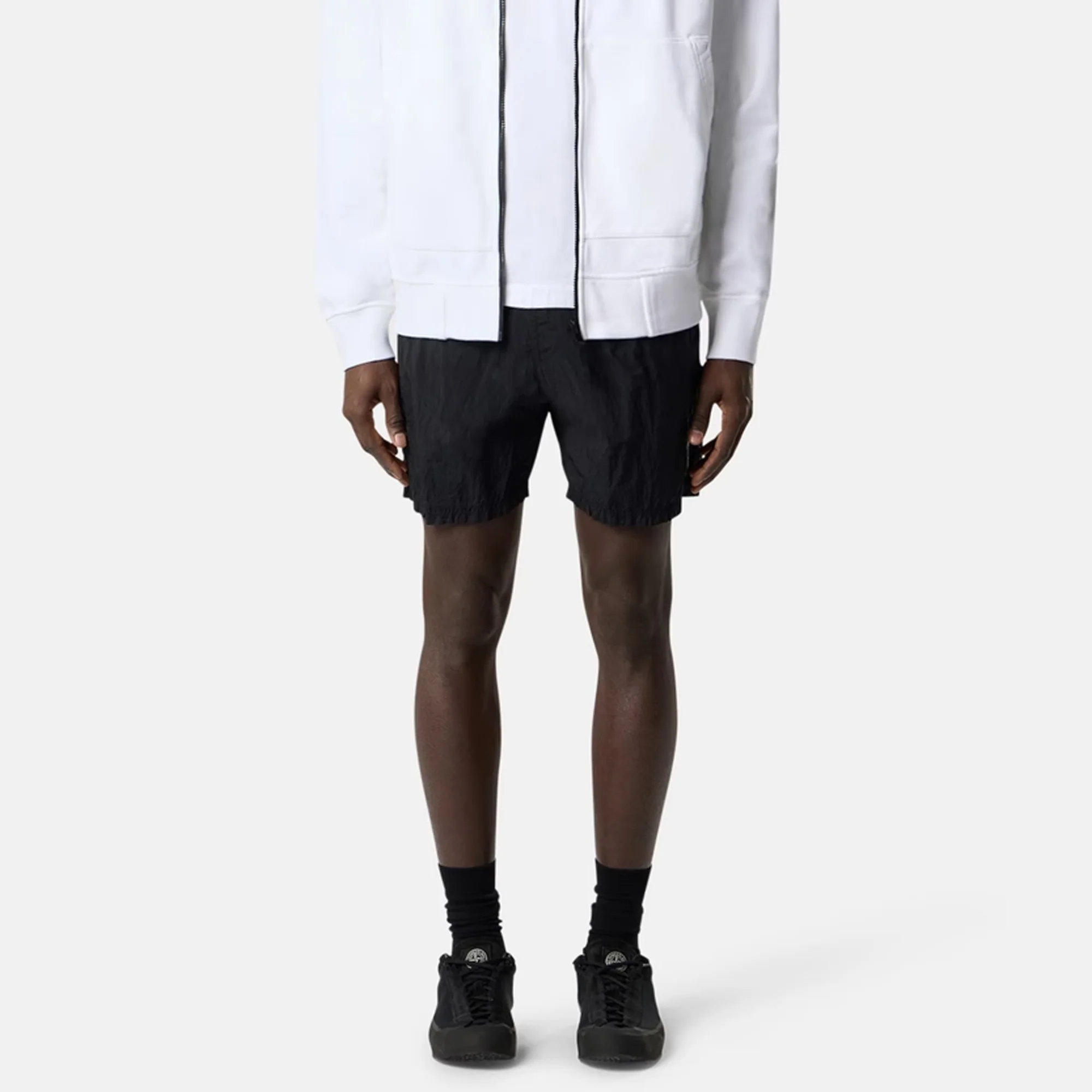 Stone Island Mens Nylon Metal Shorts - Image 2