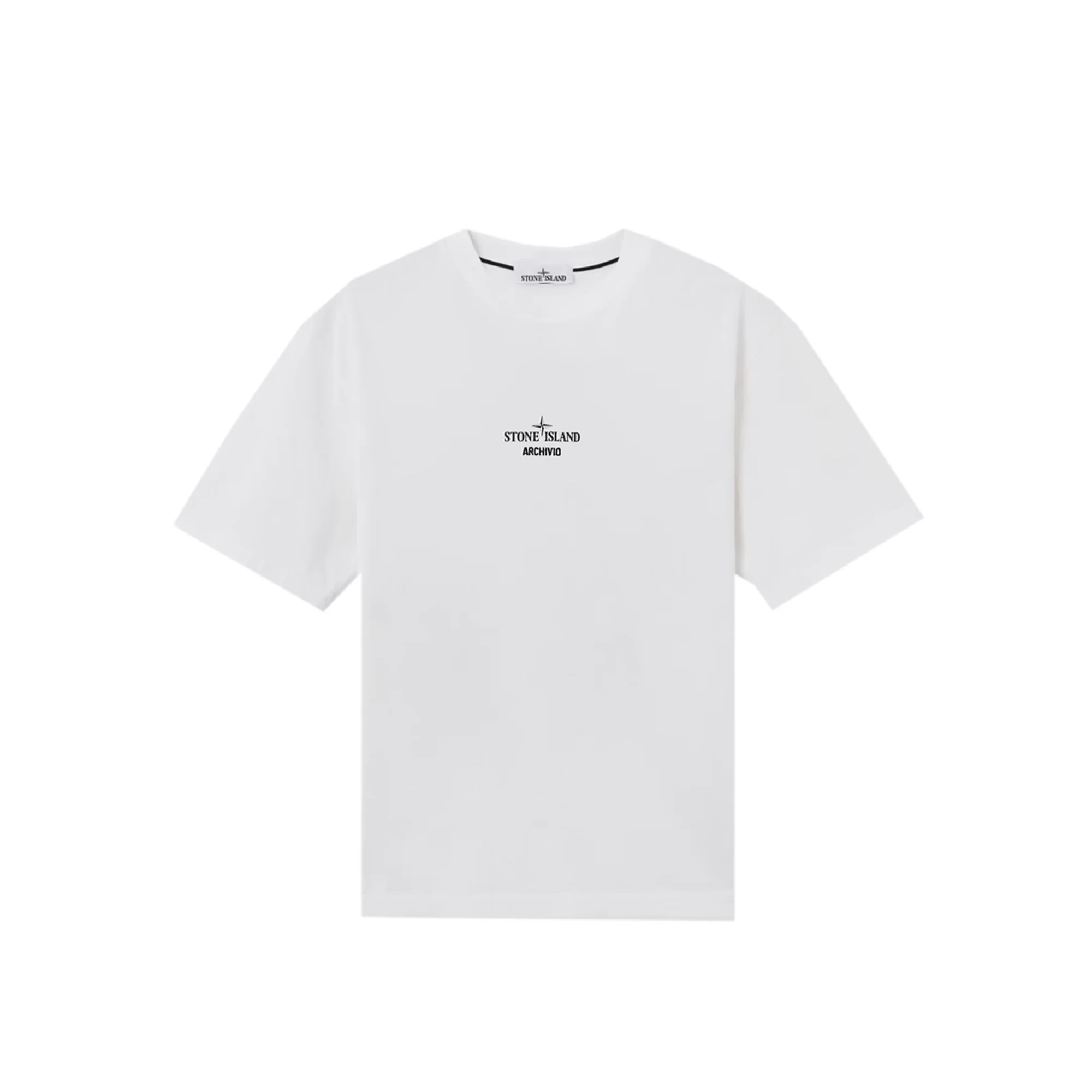 Stone Island Mens Organic Cotton "Archivio" Print Tee