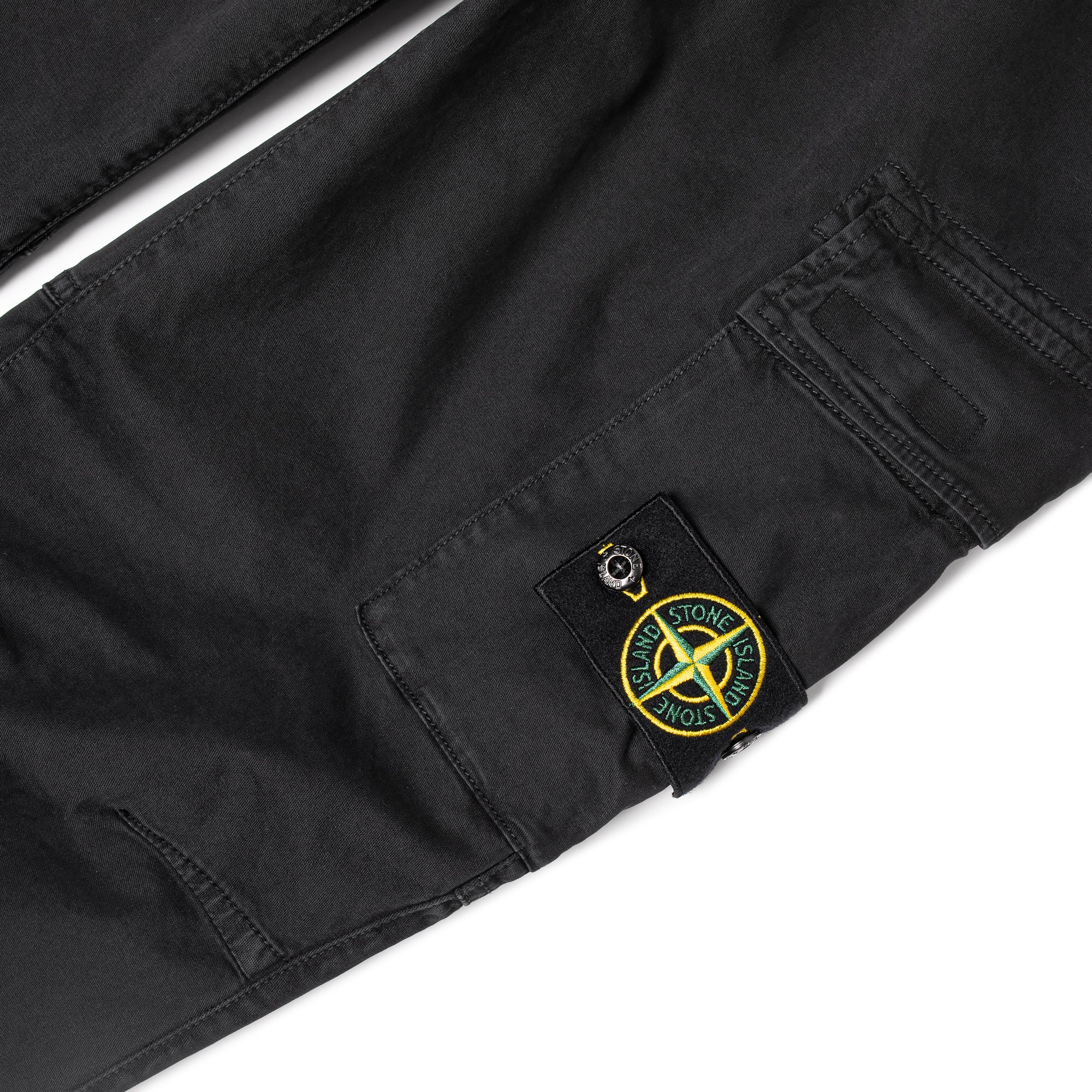 Stone Island Mens Regular Tapered Cargo Pants - Image 3
