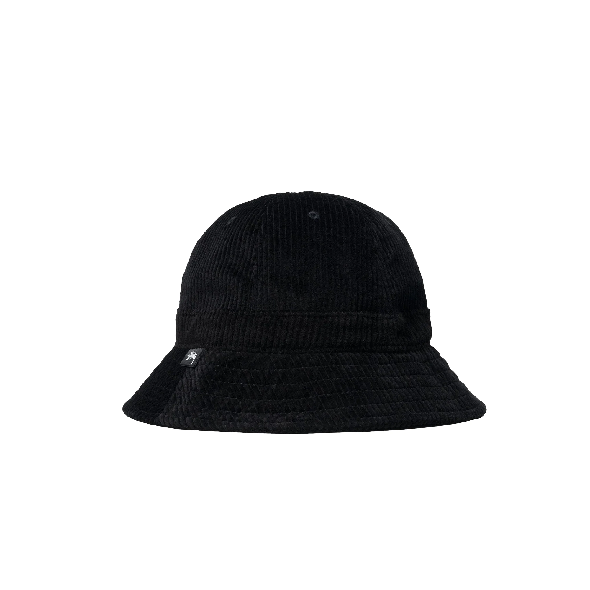 Stussy Corduroy Bell Cap 'Black' - Image 2