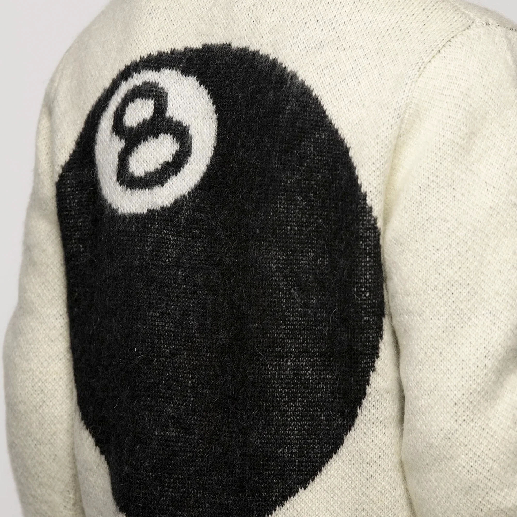 Stussy 8 Ball Heavy Brushed Mohair Sweater - Image 4