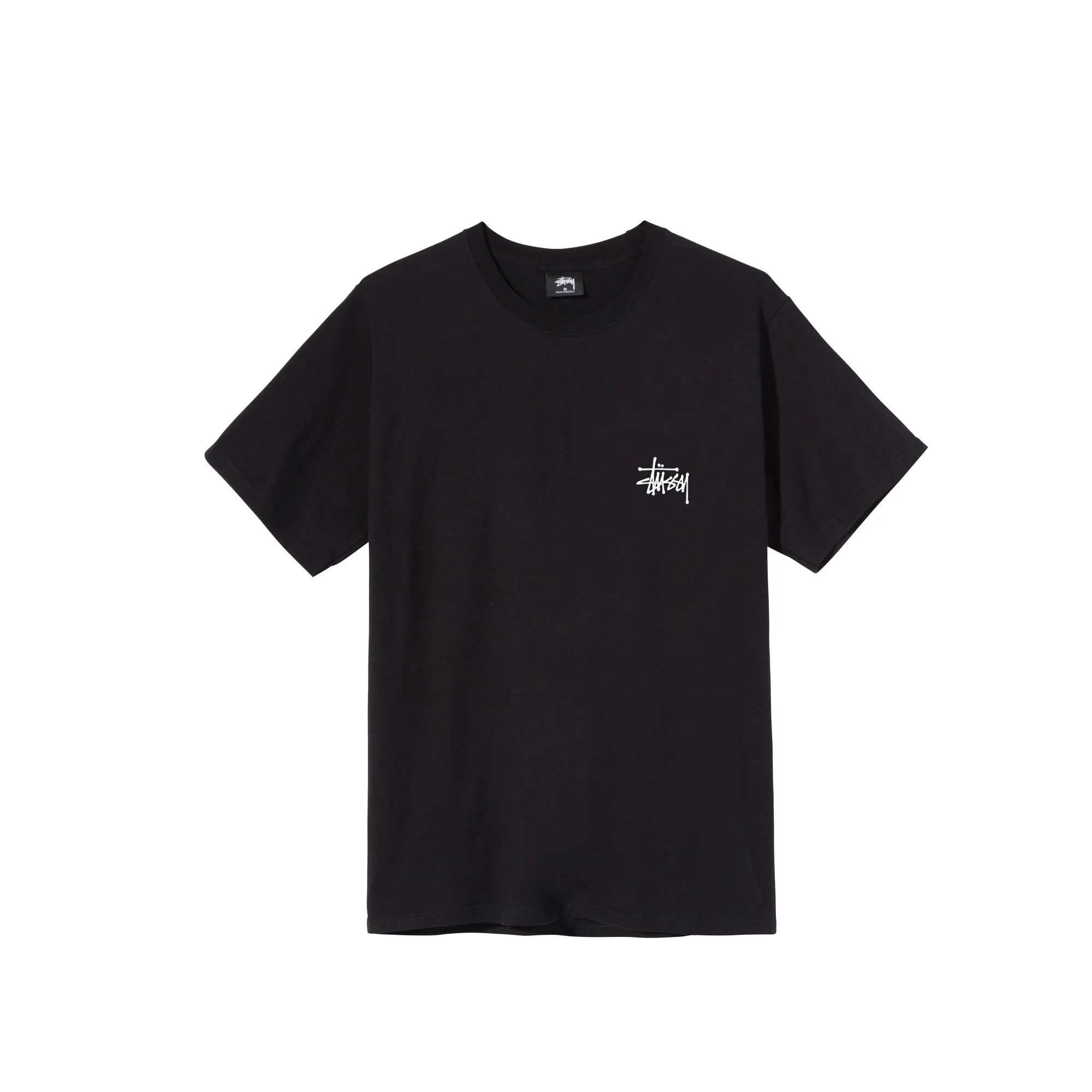 Stussy Men Basic Black Tee