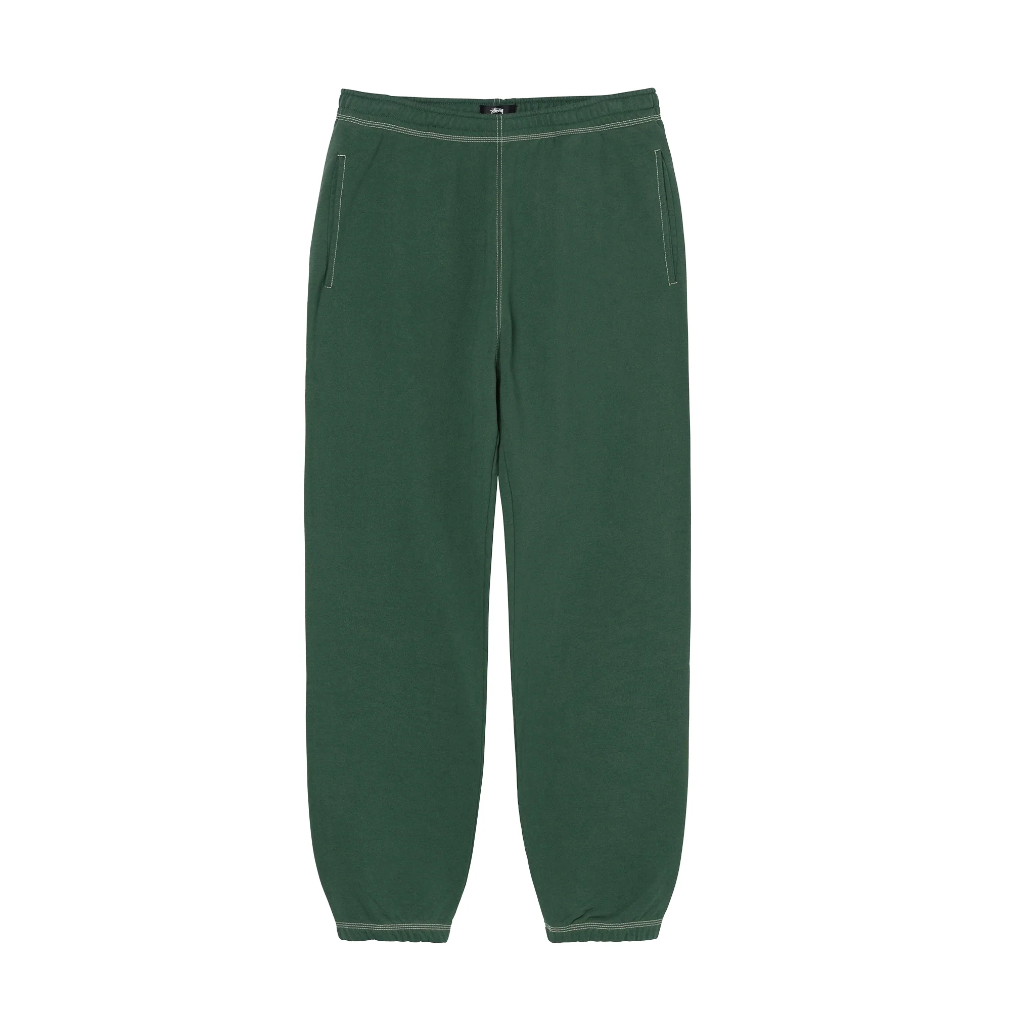 Stussy Mens Contrast Stitch Label Pant 'Forest'