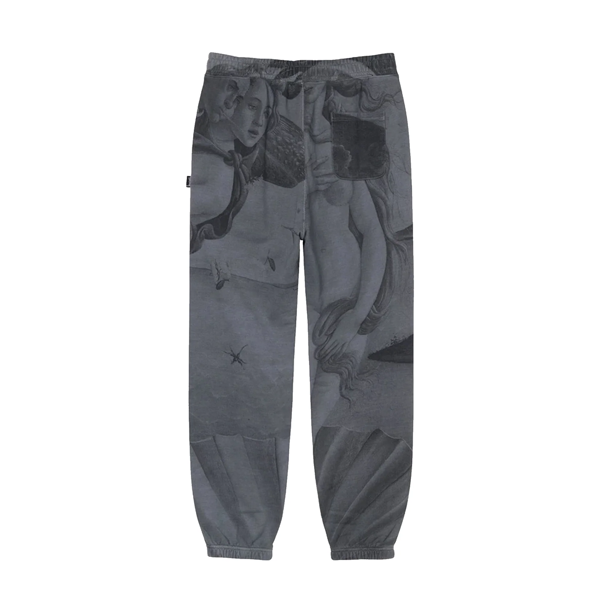 Stussy Mens Dyed Venus Sweatpants 'Black' - Image 2
