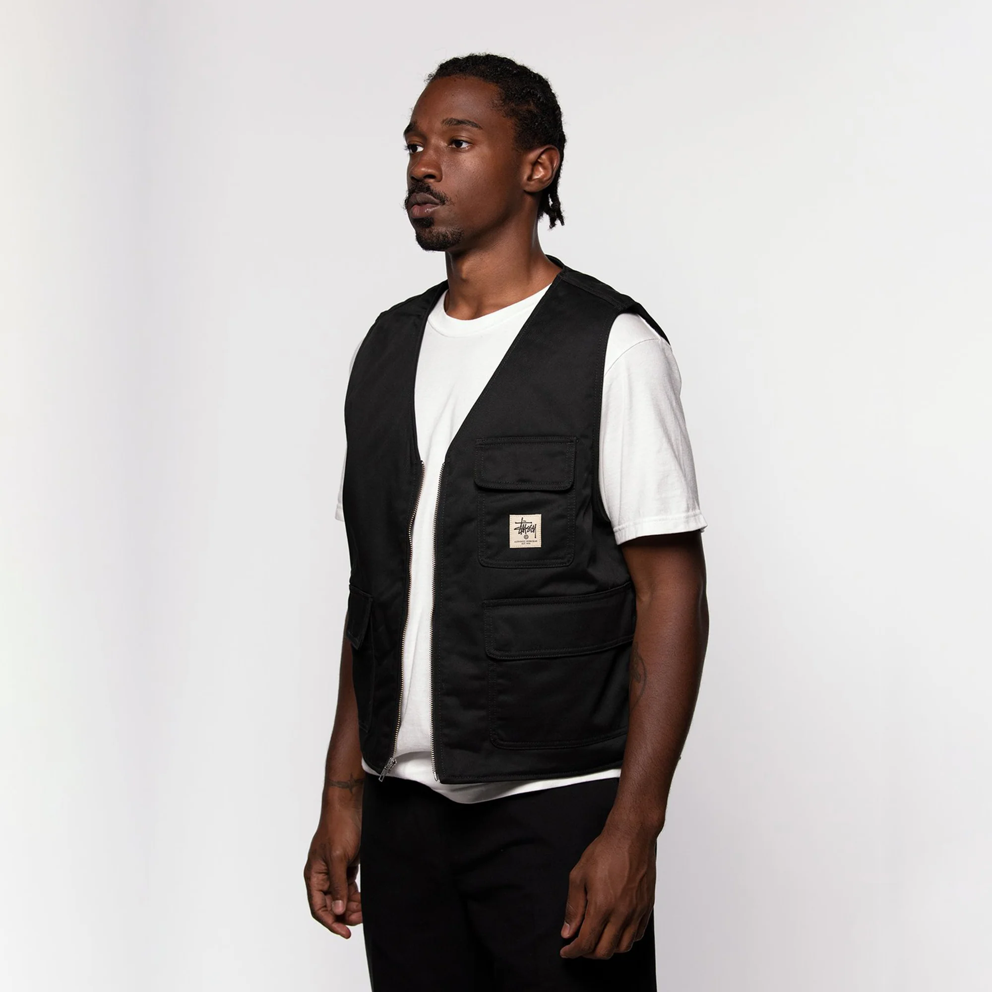 Stussy Mens Insulated Work Vest - Image 3