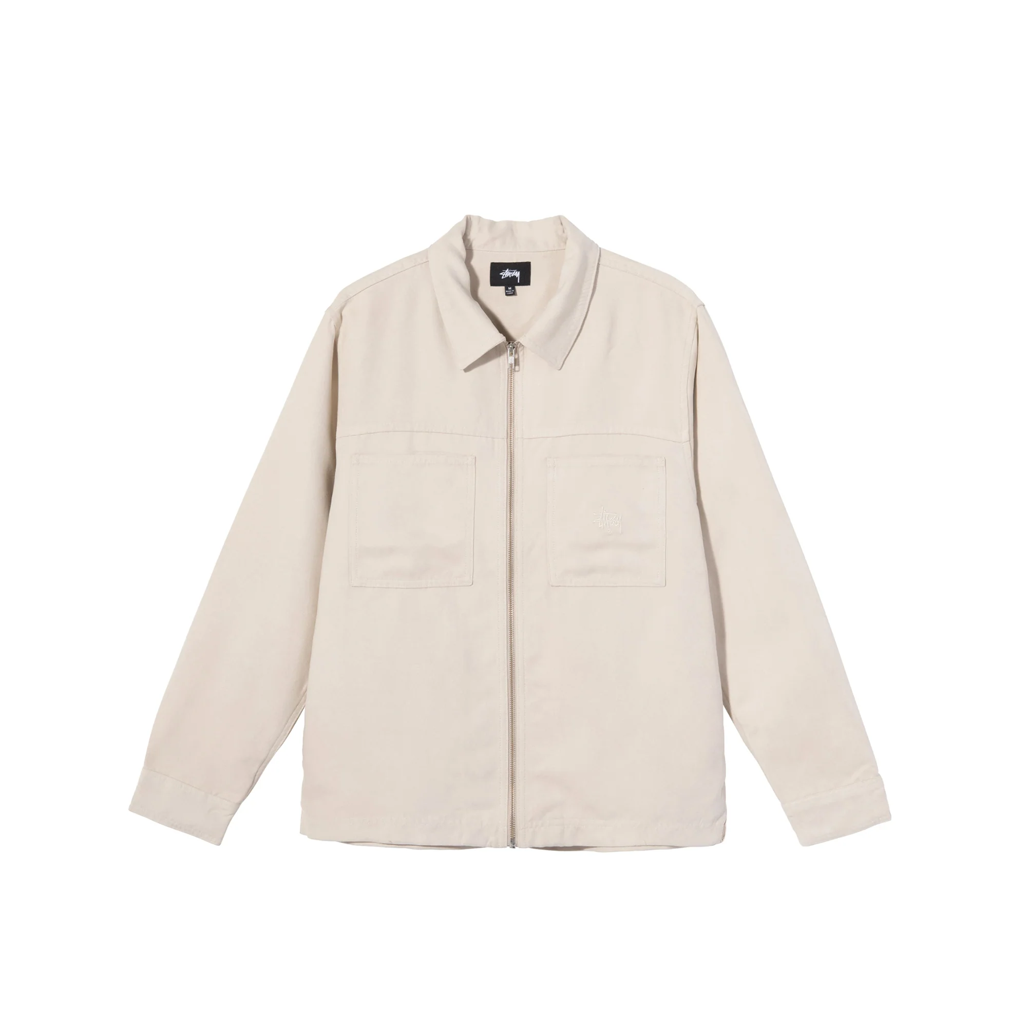 Stussy Mens Micro Suede Work Shirt
