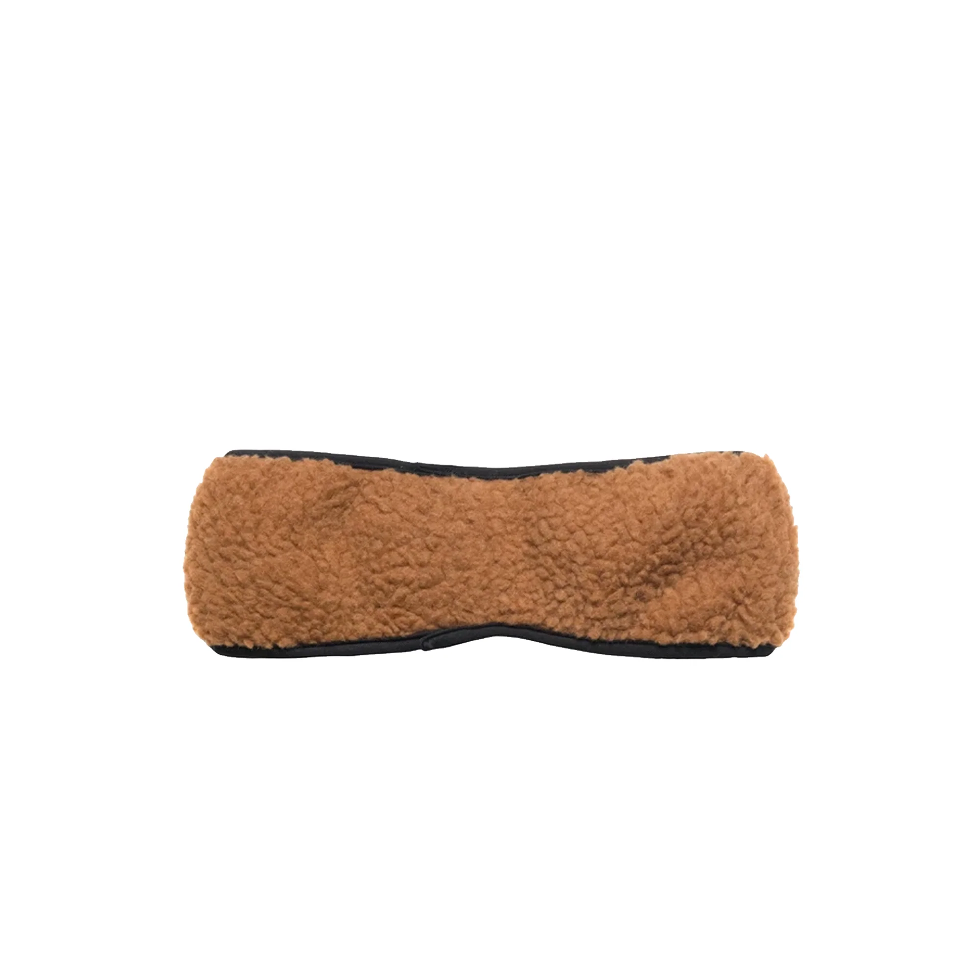 Stussy Mens Solid Polar Fleece Headband 'Brown' - Image 2