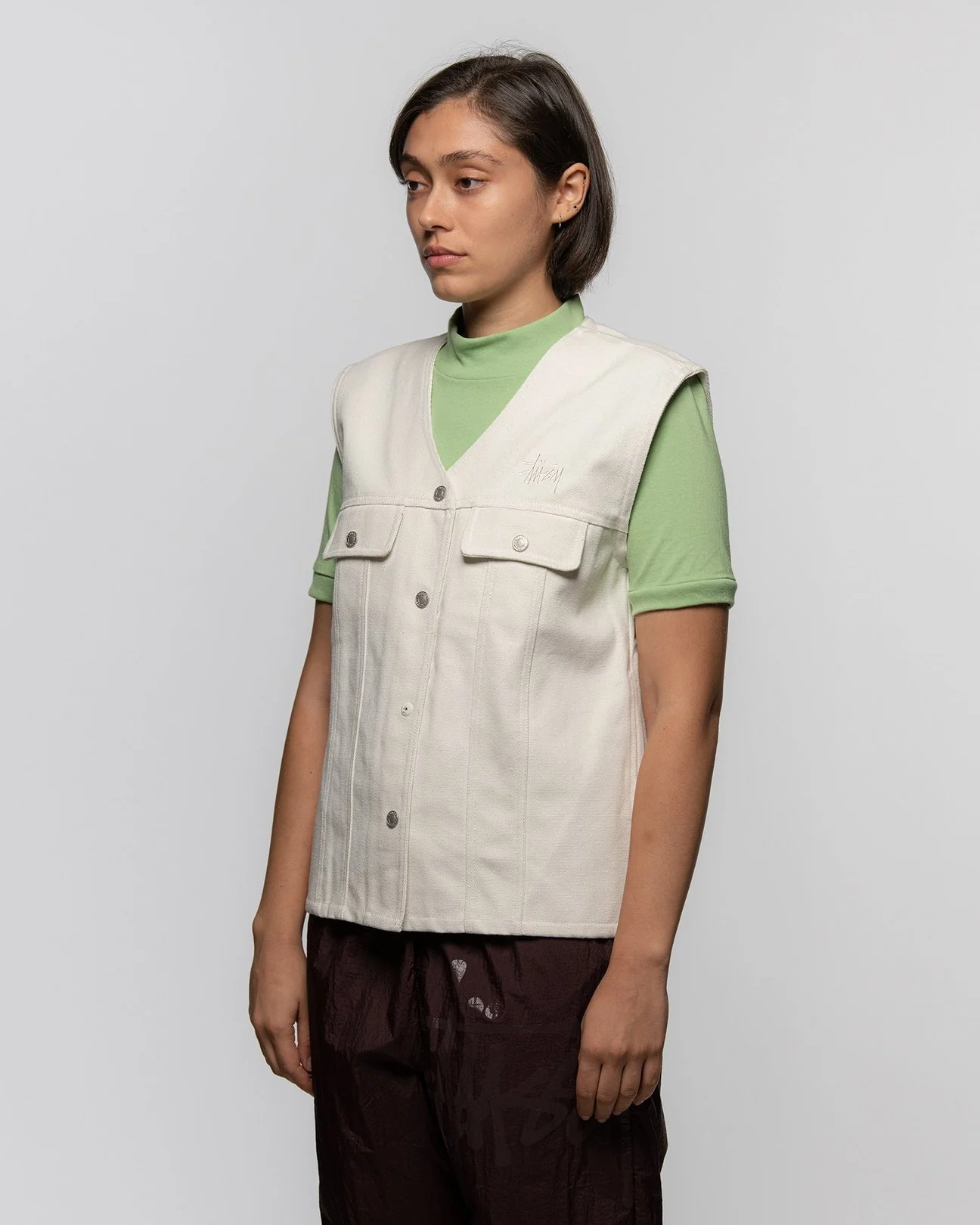 Stussy Canvas Work Vest - Image 3