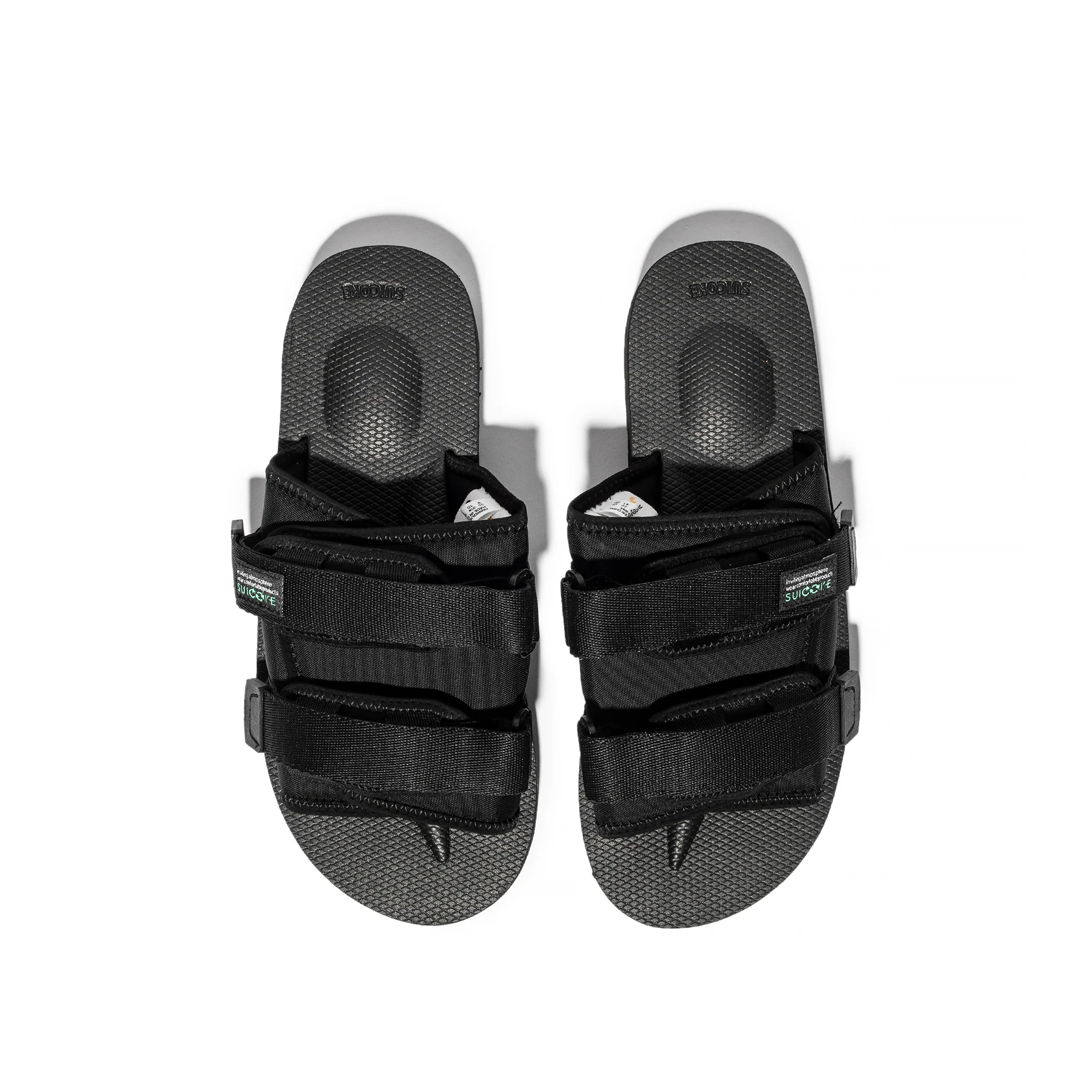 Suicoke MOTO-Cab Eco Sandals Black - Image 4