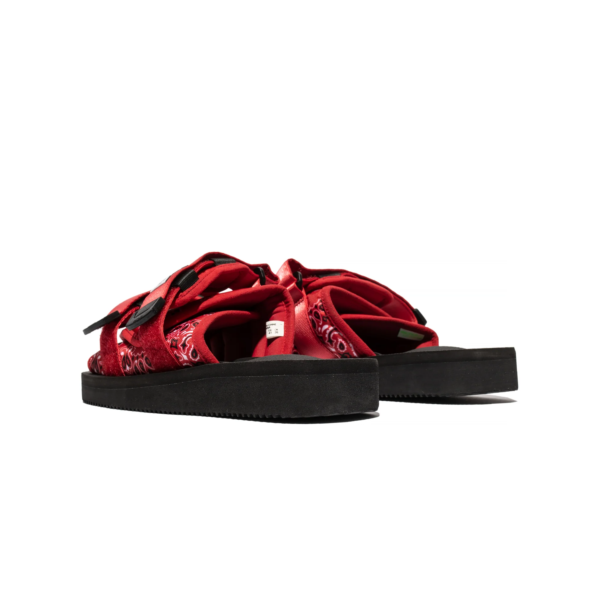 Suicoke MOTO-Cab PT02 Sandals Red - Image 3