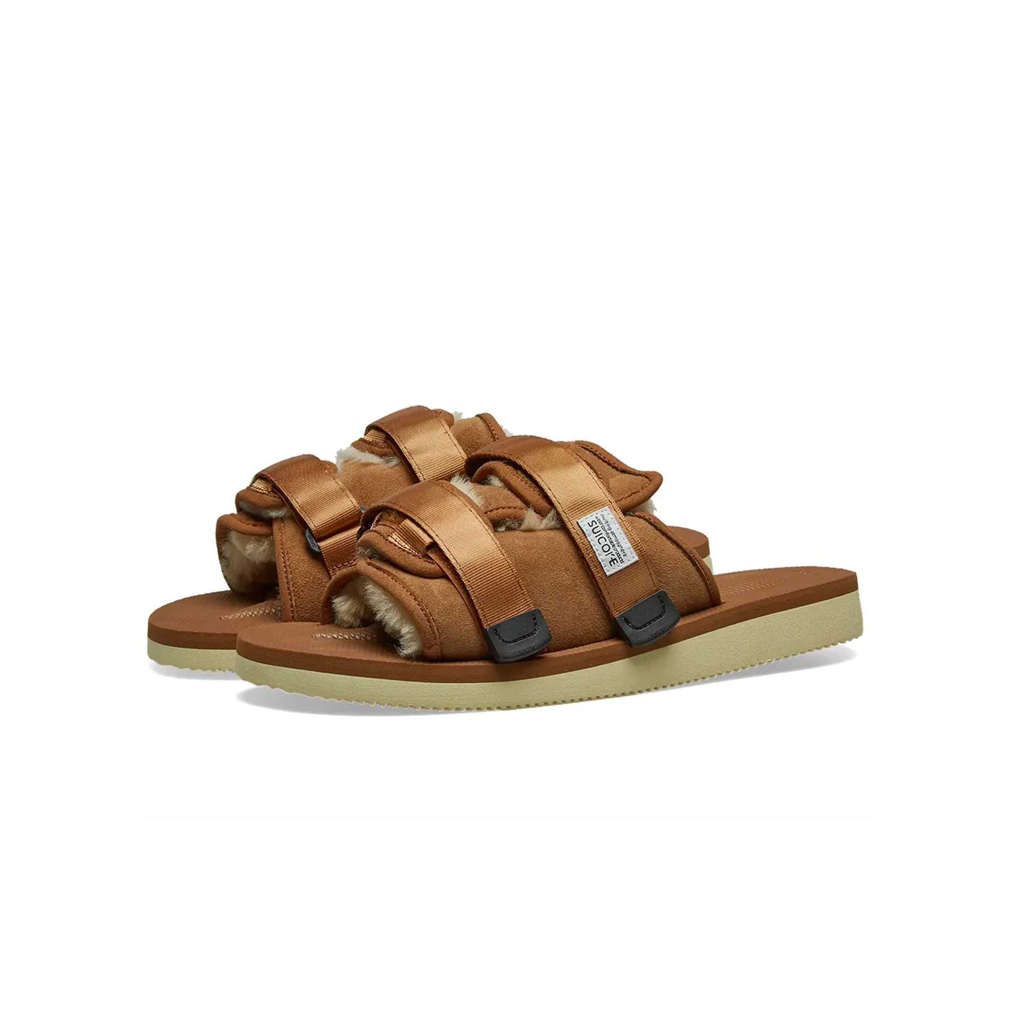 Suicoke Mens Moto-M2ab Sandals 'Brown' - Image 2