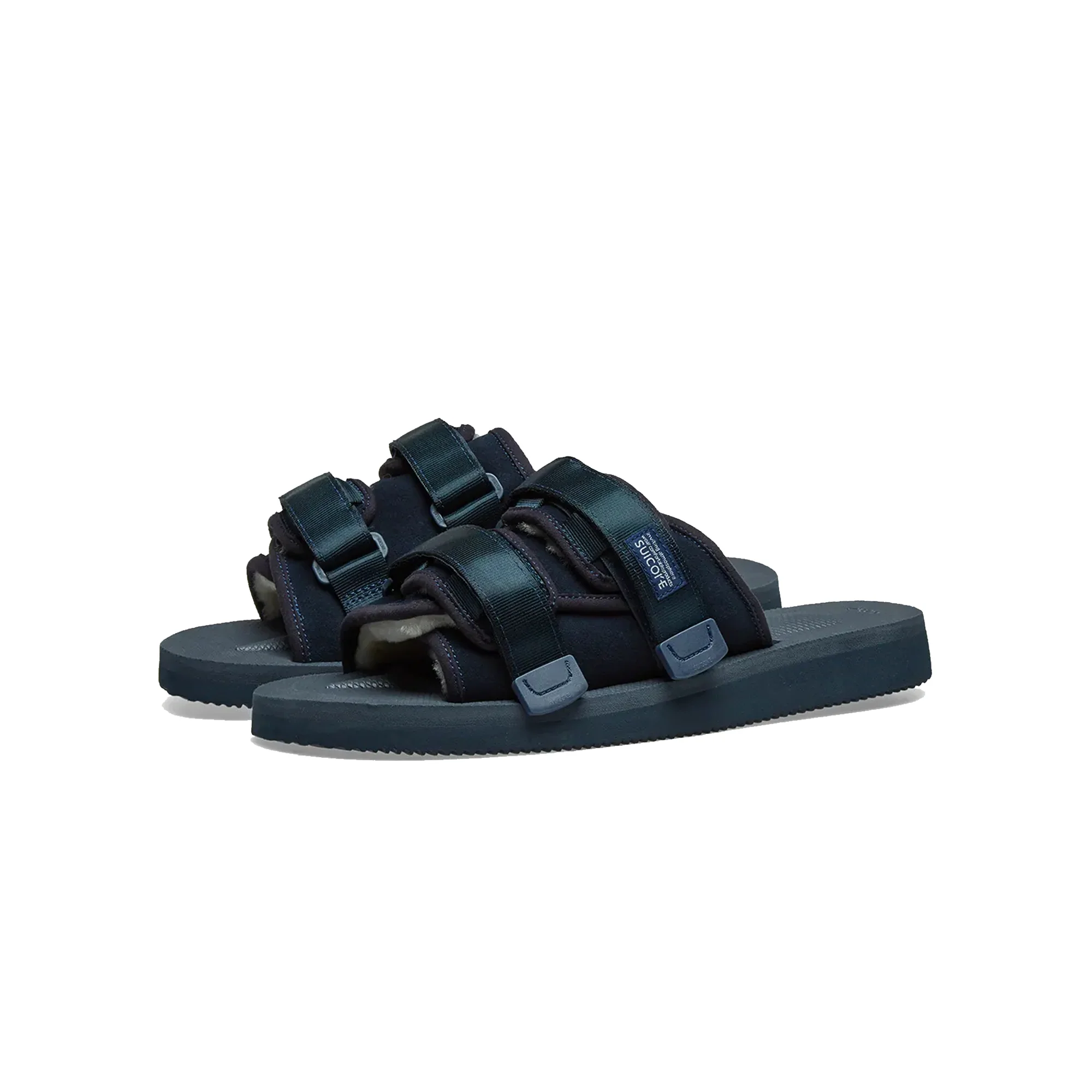 Suicoke Mens Moto-Mab Sandals 'Navy' - Image 2