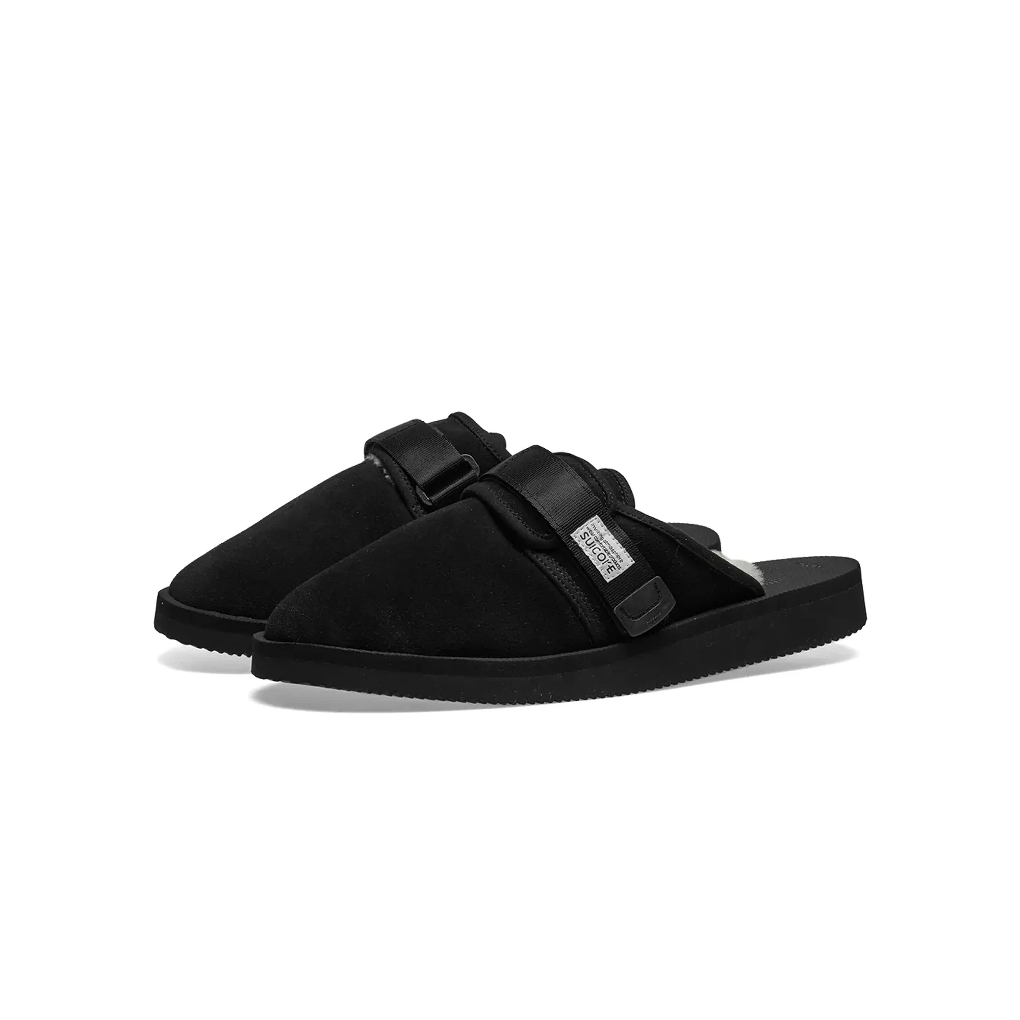 Suicoke Mens Zavo-Mab Sandals 'Black' - Image 2