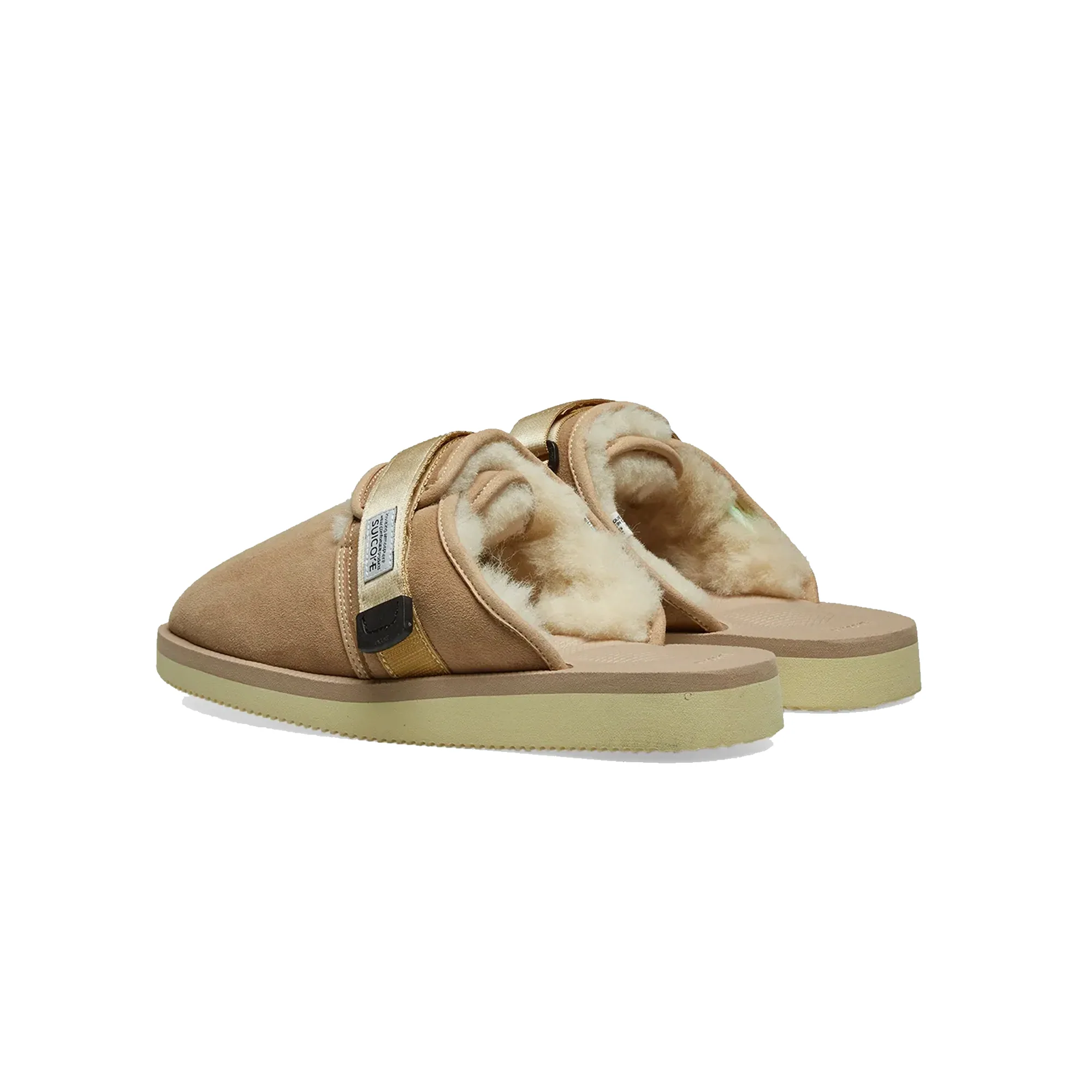Suicoke Mens Zavo-M2ab Sandals 'Beige' - Image 3