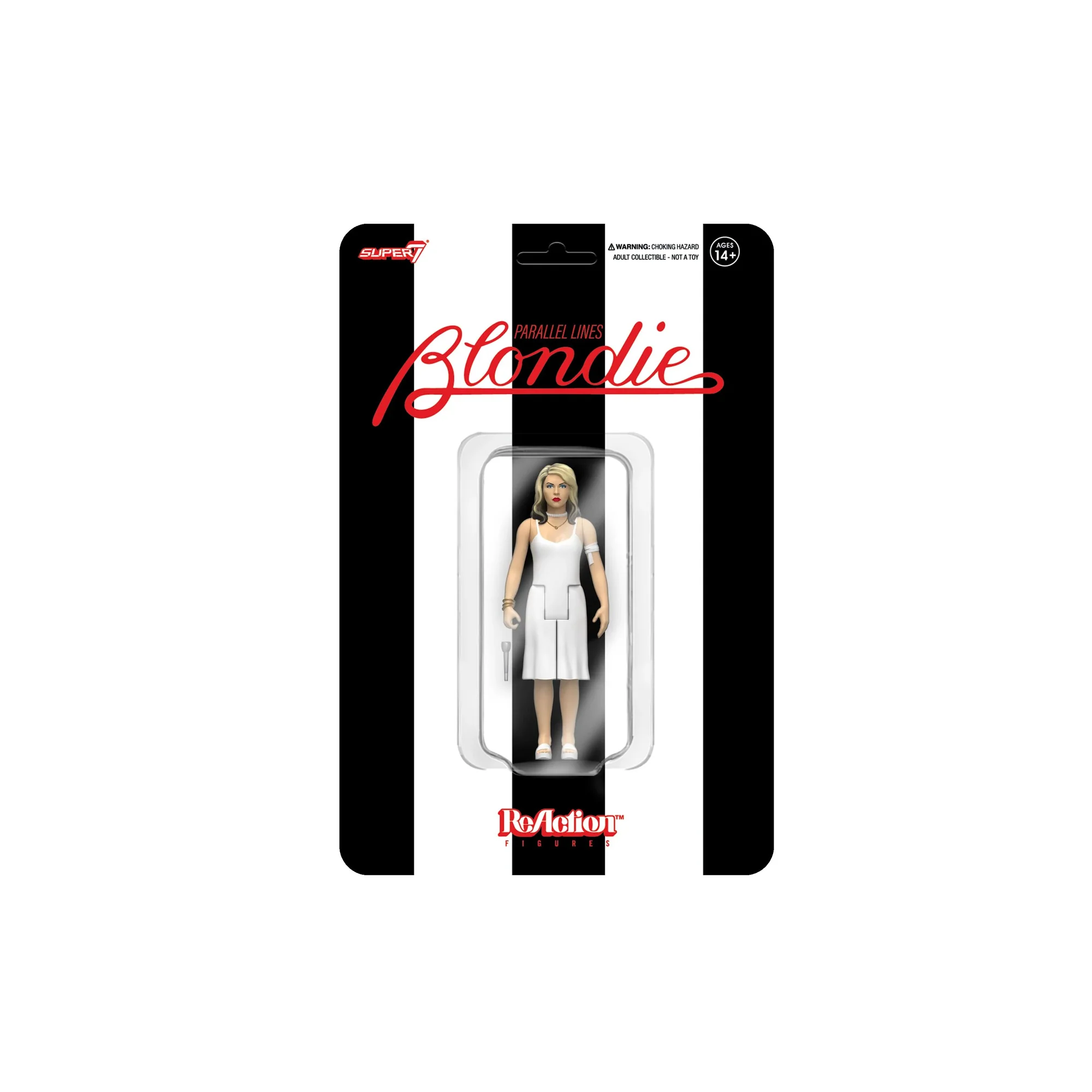 Super7 ReAction Figures Blondie Debbie Harry (Parallel Lines) Figure OS
