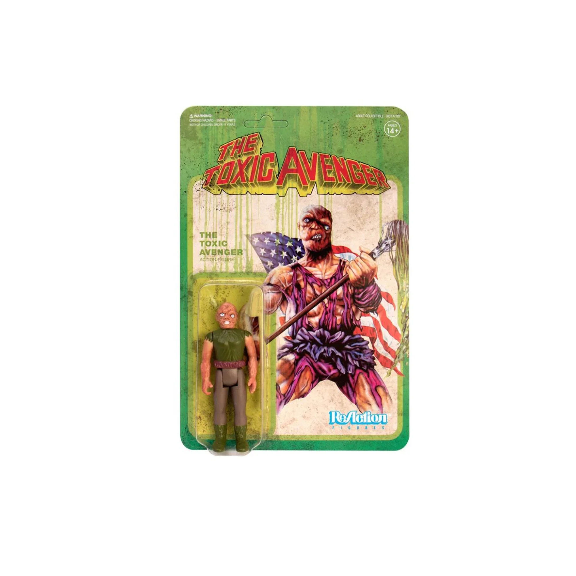 Super7 Toxic Avenger Reaction Figure - Authentic Movie Variant OS
