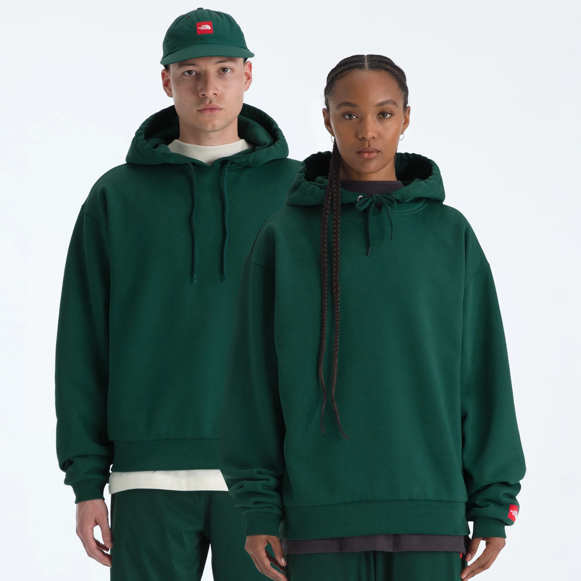 The North Face Mens Red Box Hoodie - Image 2