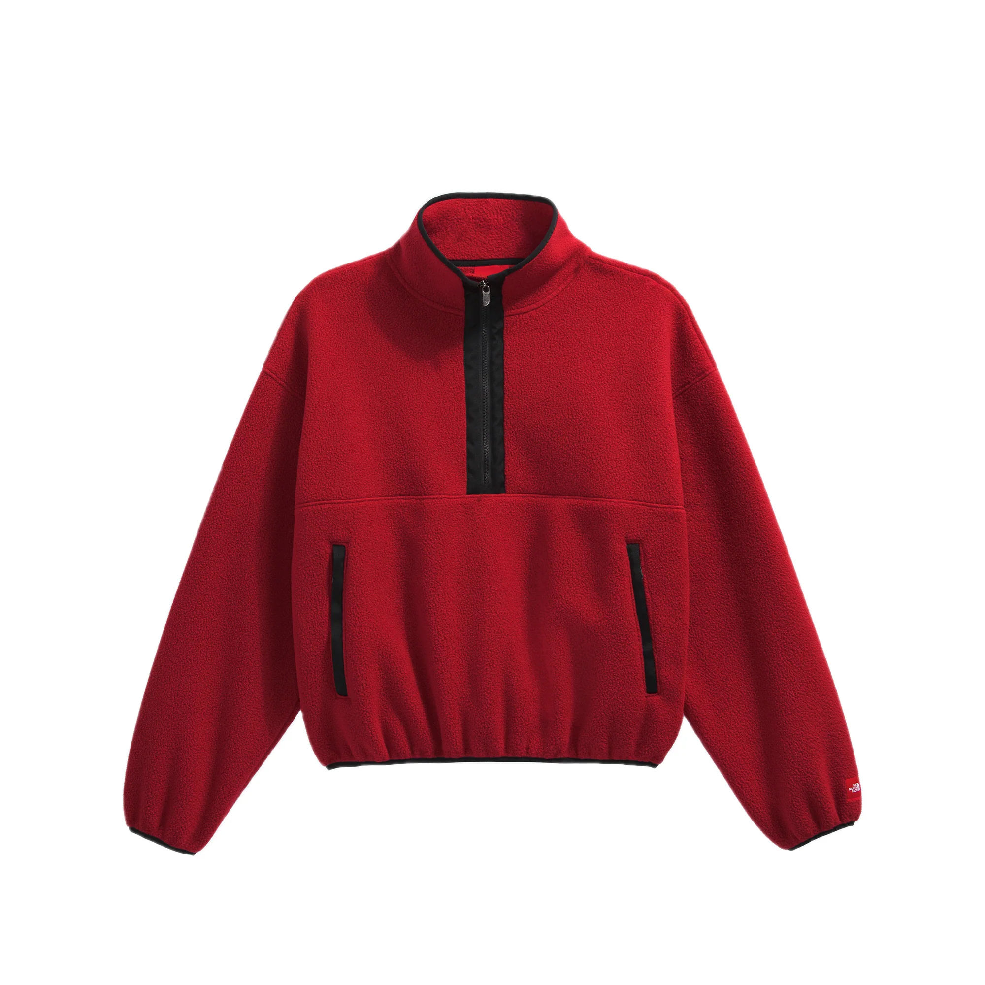 The North Face Mens Red Box Zip Fleece Pullover
