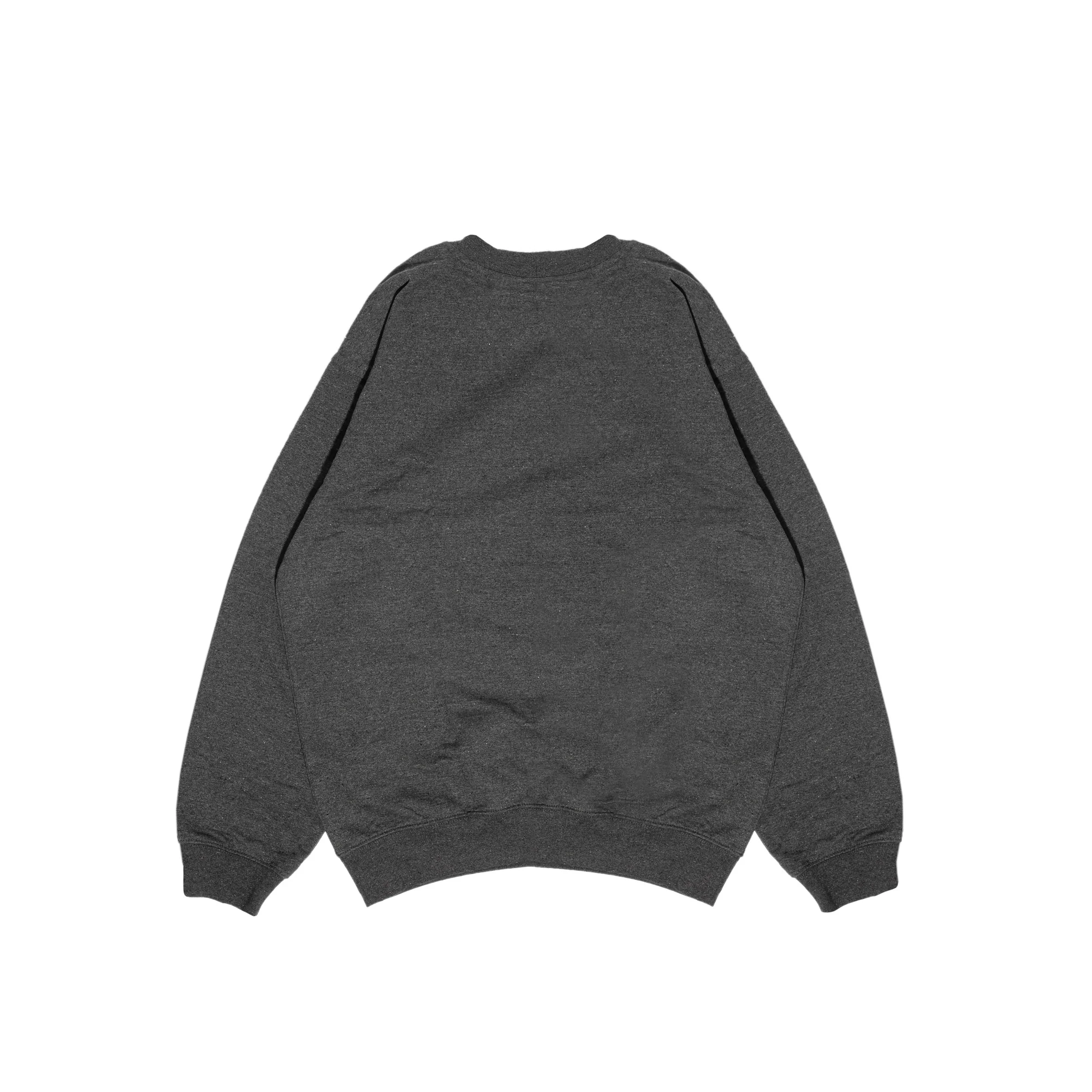 The North Face X Online Ceramics Mens Graphic Crew Sweatshirt Black Regrind - Image 2